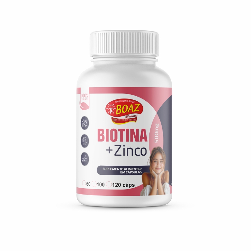 Biotina com Zinco