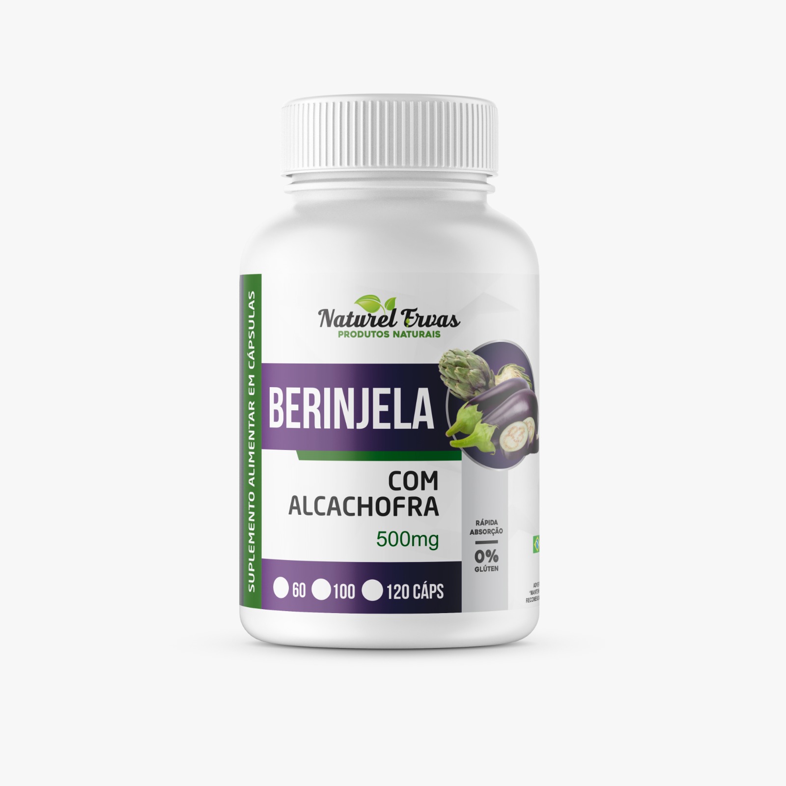 Berinjela com Alcachofra