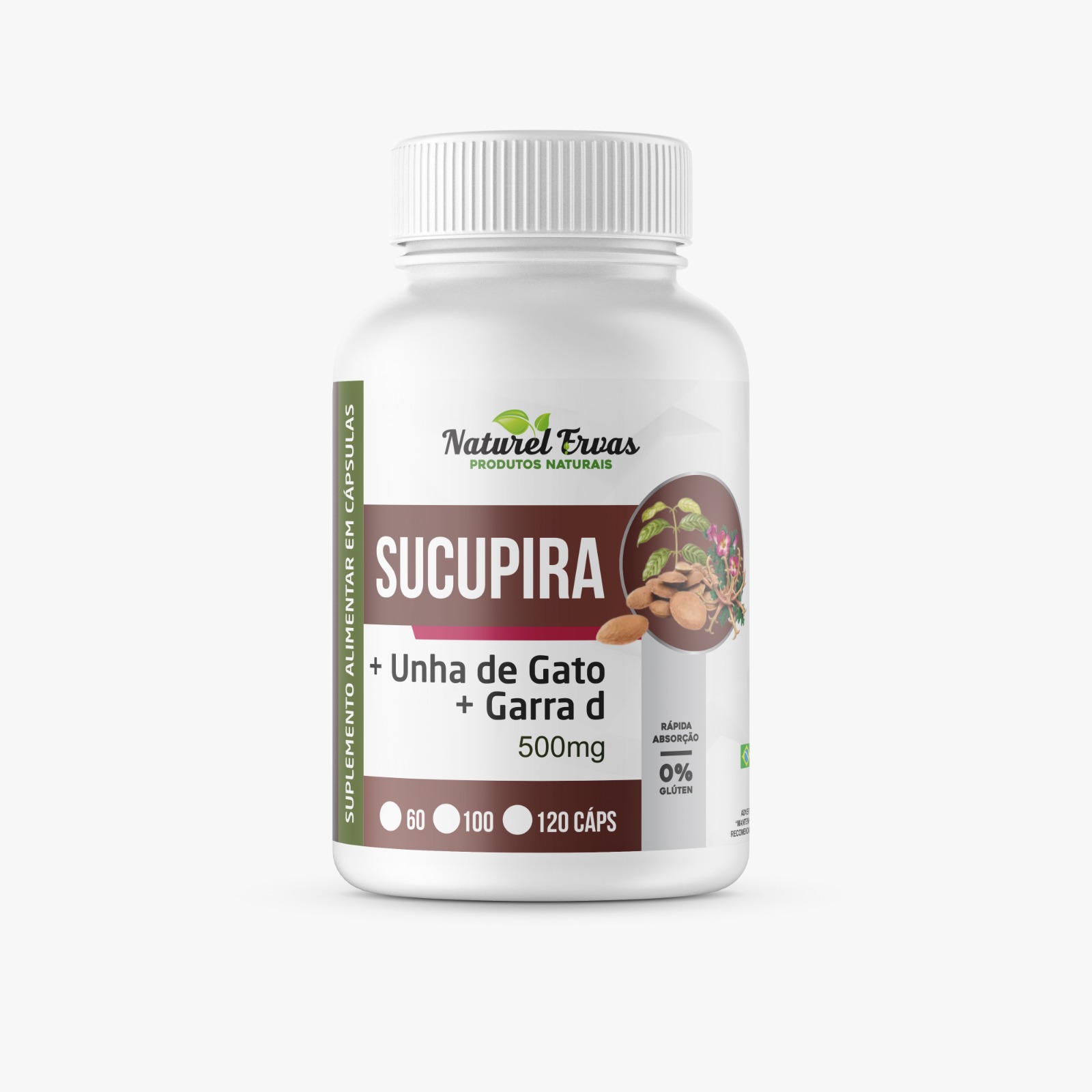 Sucupira + Unha de Gato + Garra do Diabo