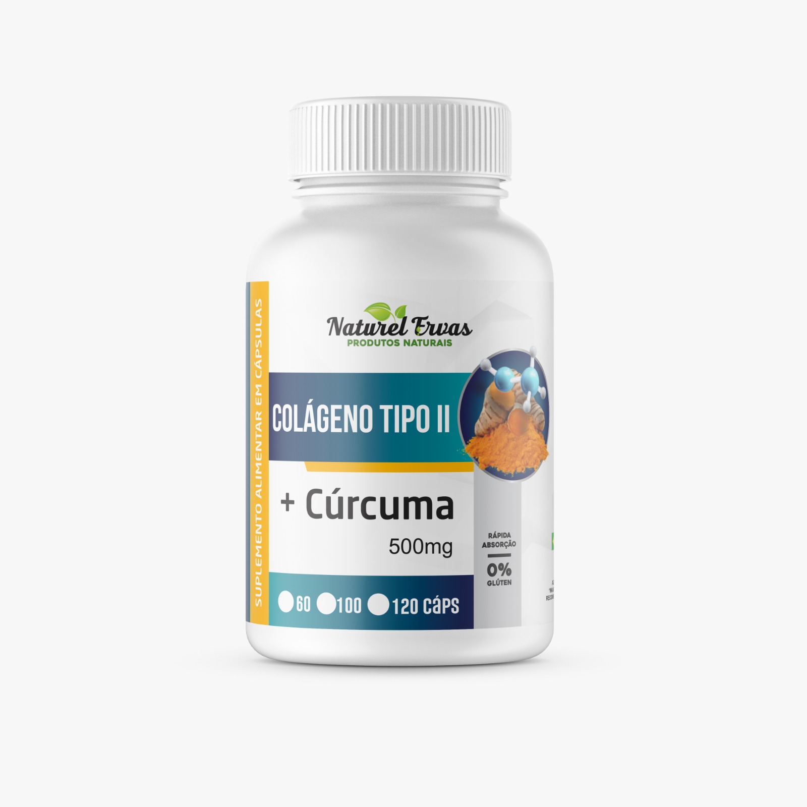 Colágeno Tipo II + Cúrcuma