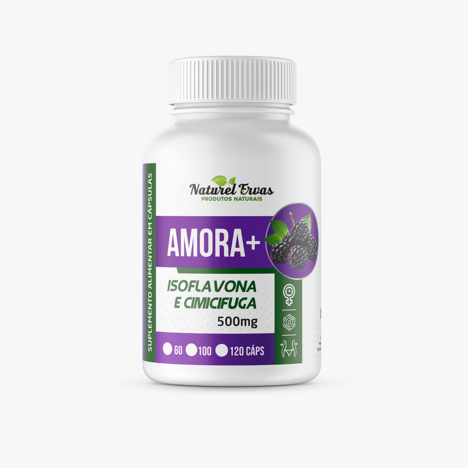 Amora + Isoflavona e Cimicifuga