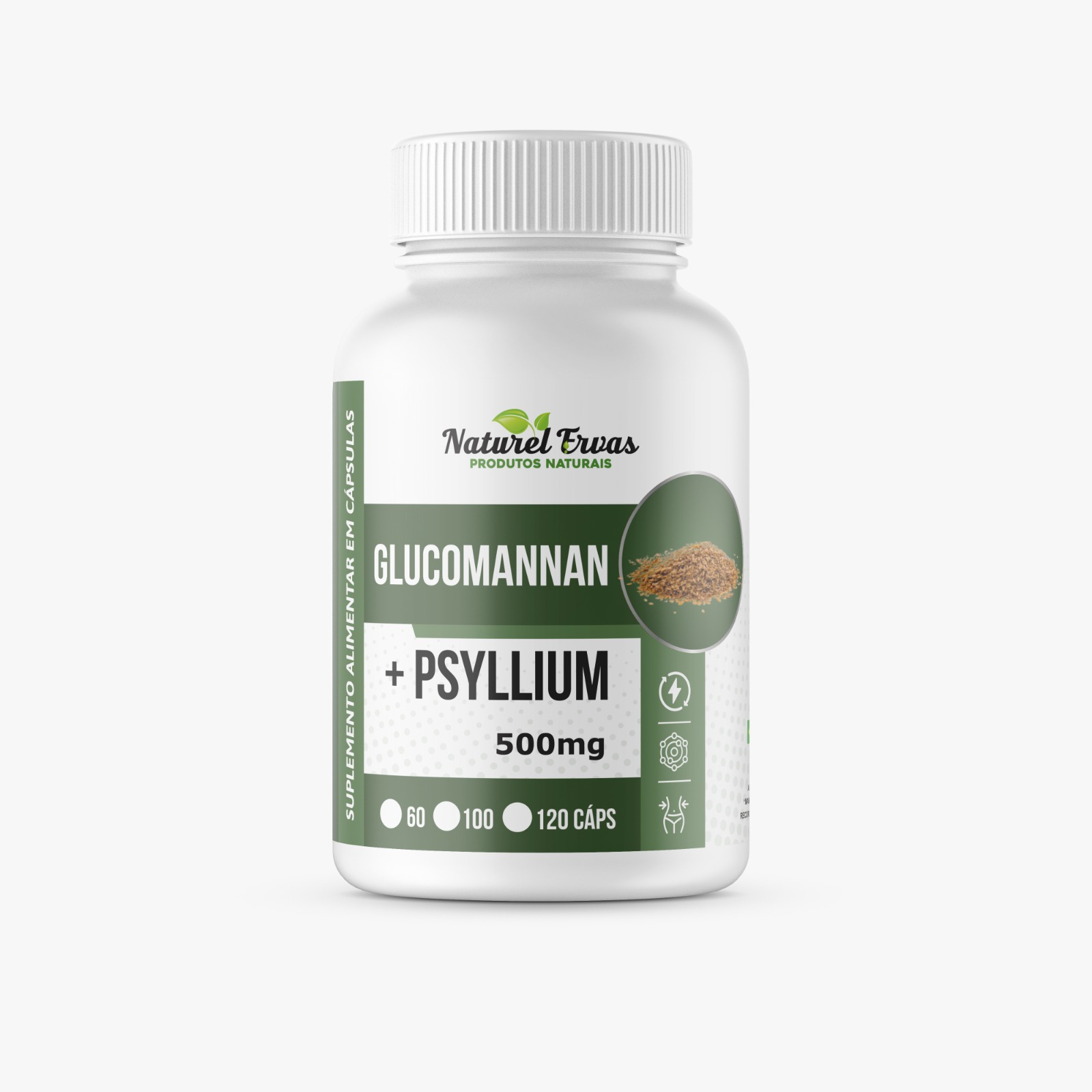 Glucomannan + Psyllium