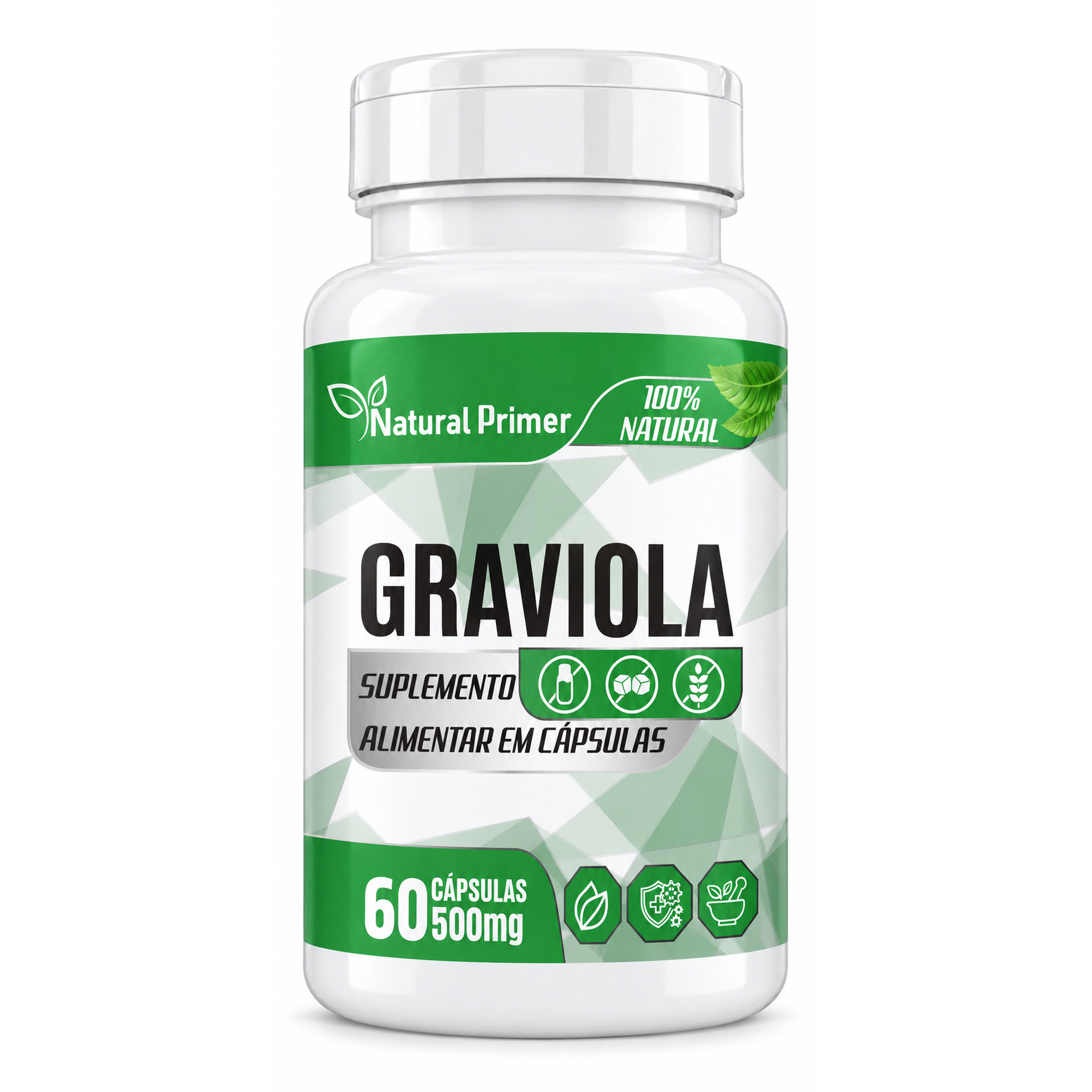 Graviola 60 Capsulas 500mg