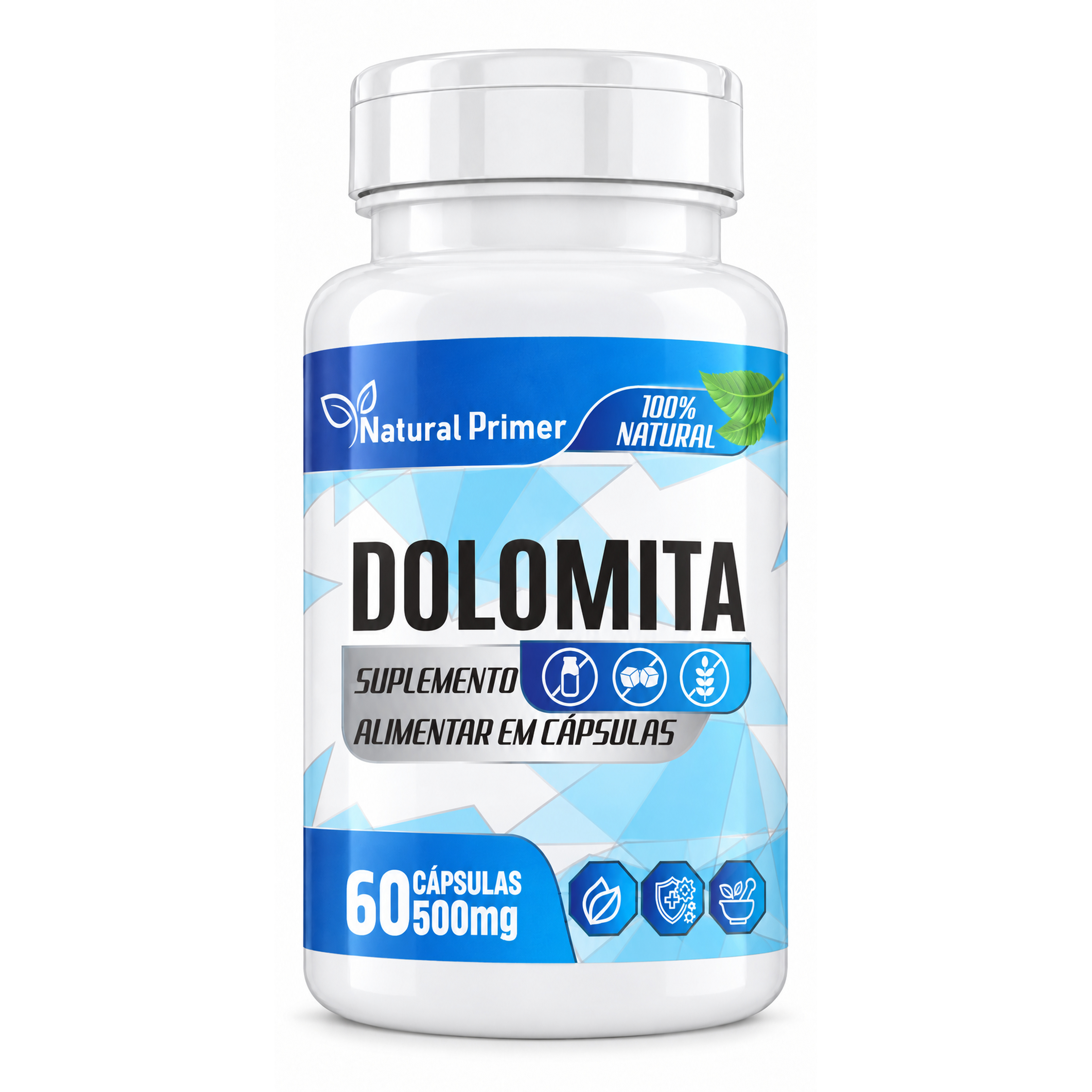 Dolomita 60 Capsulas 500mg