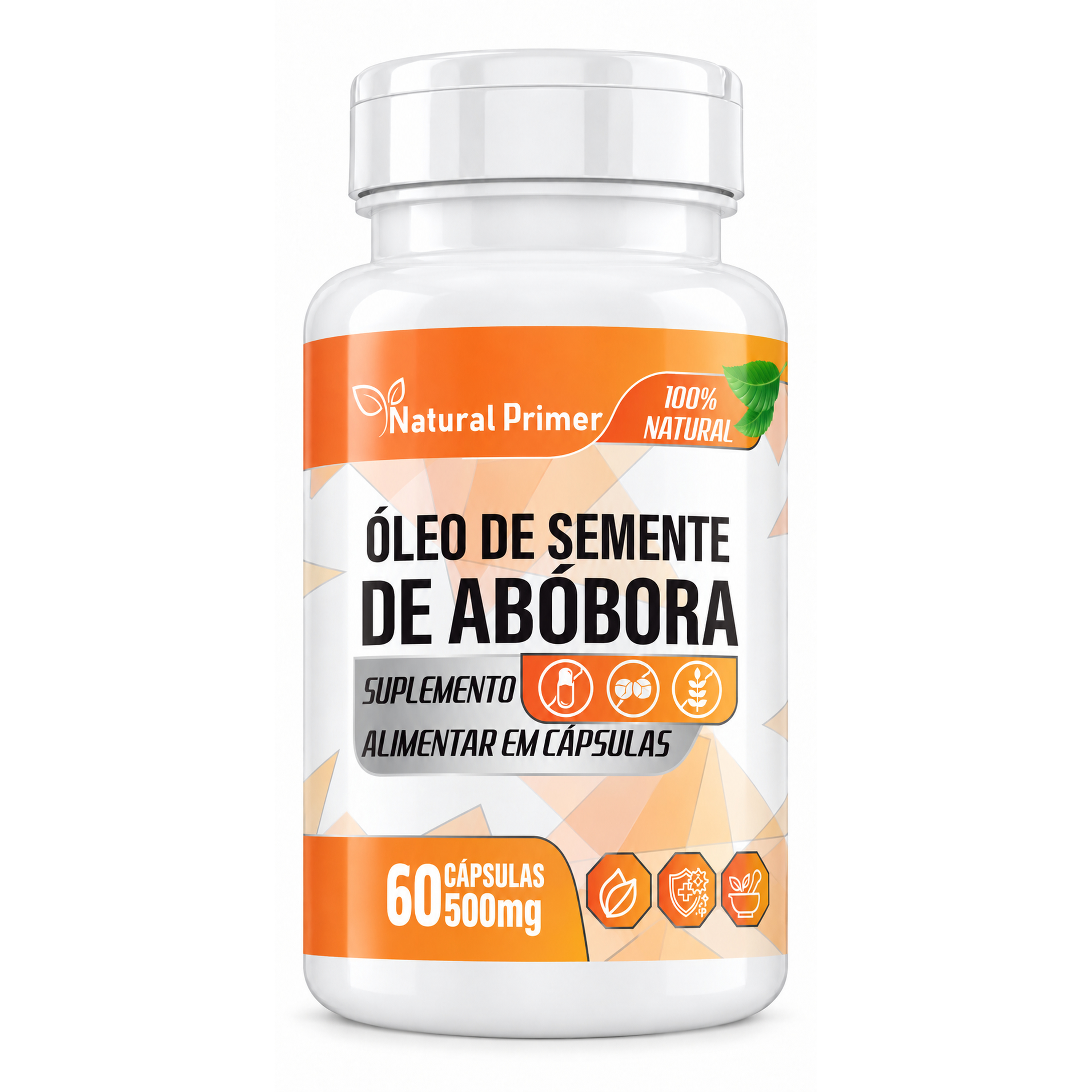 Semente de Abobora 60 Capsulas 500mg
