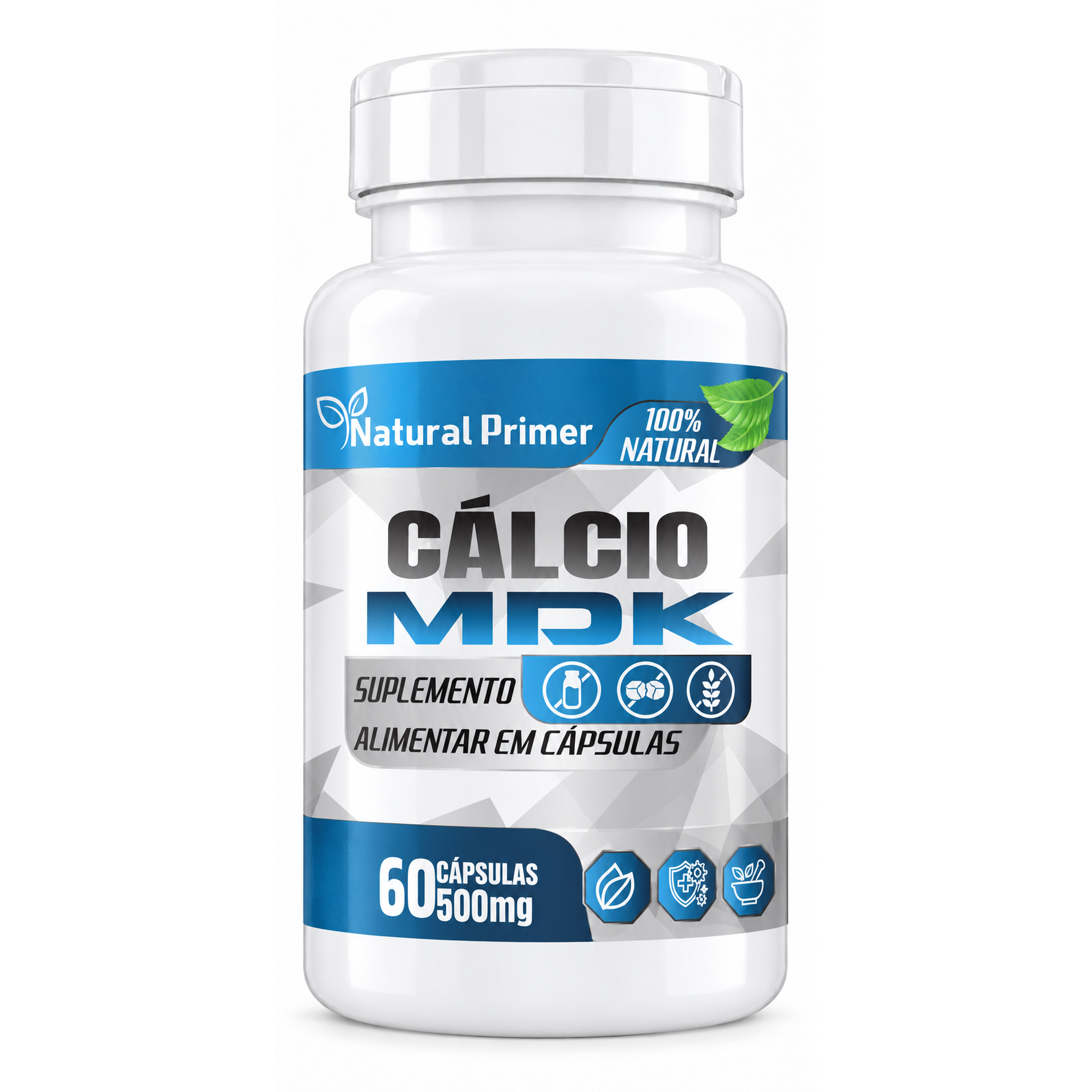 Calcio Mdk 60 Capsulas 500mg
