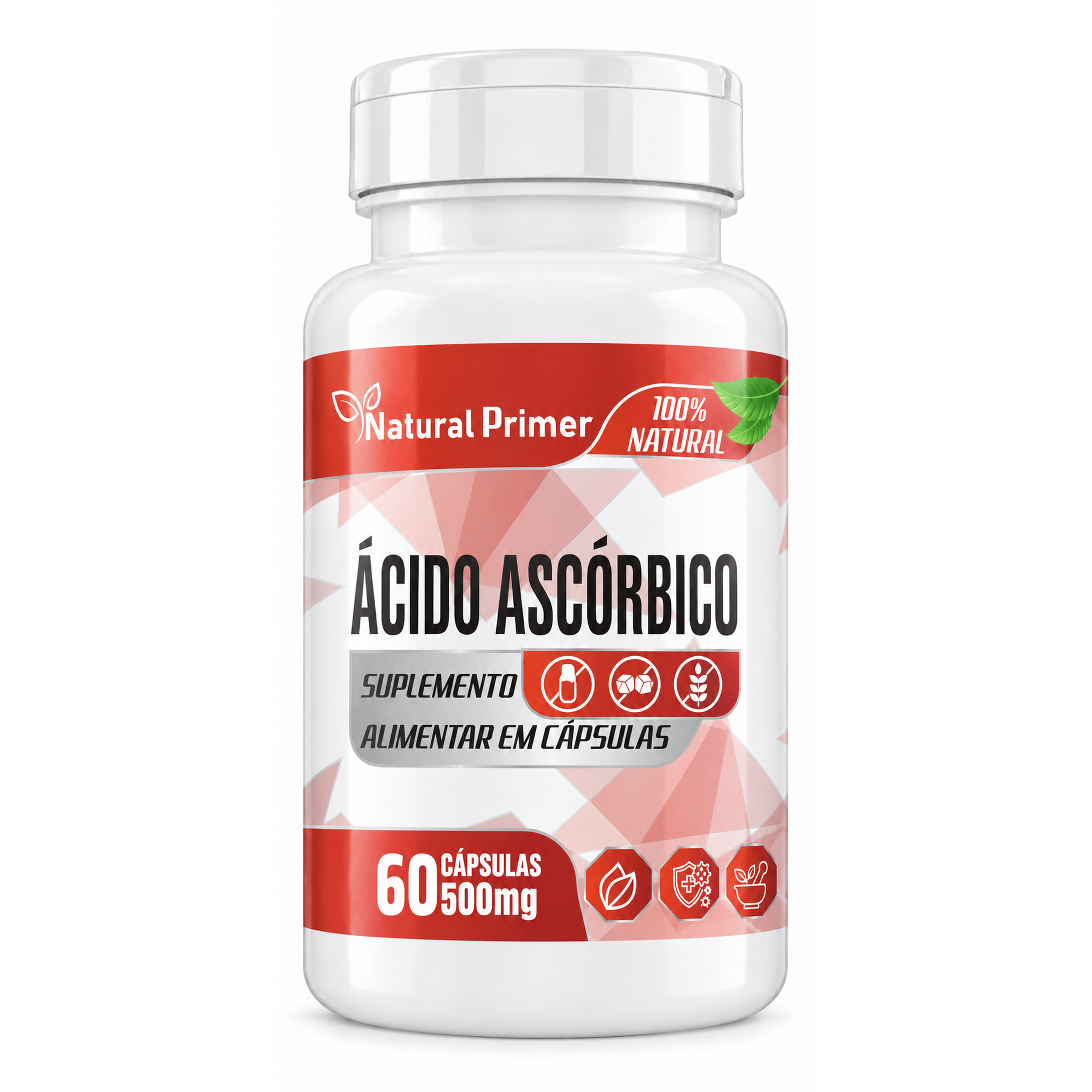 Acido Ascorbico 60 Capsulas 500mg