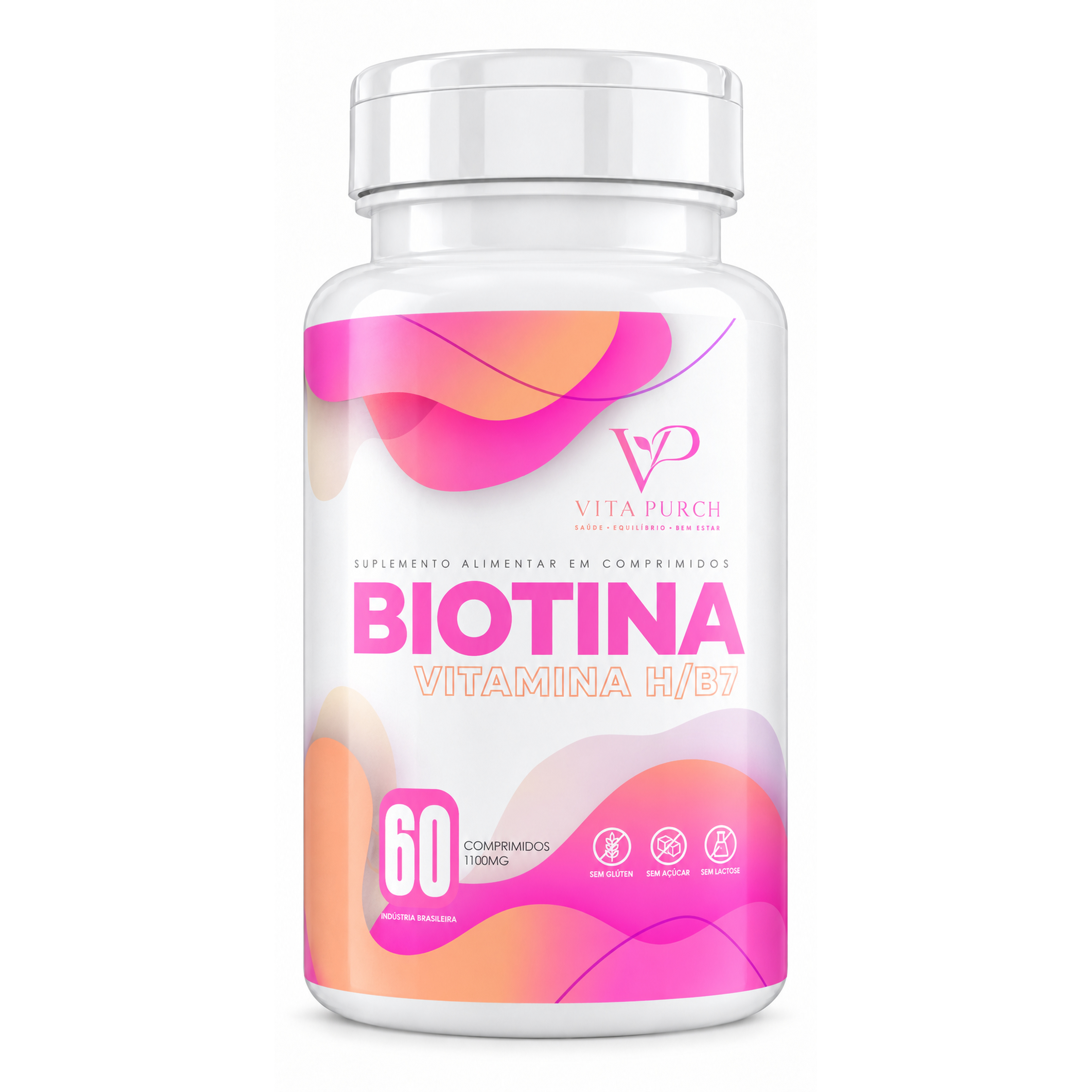 Biotina 60 Comprimidos 1100mg