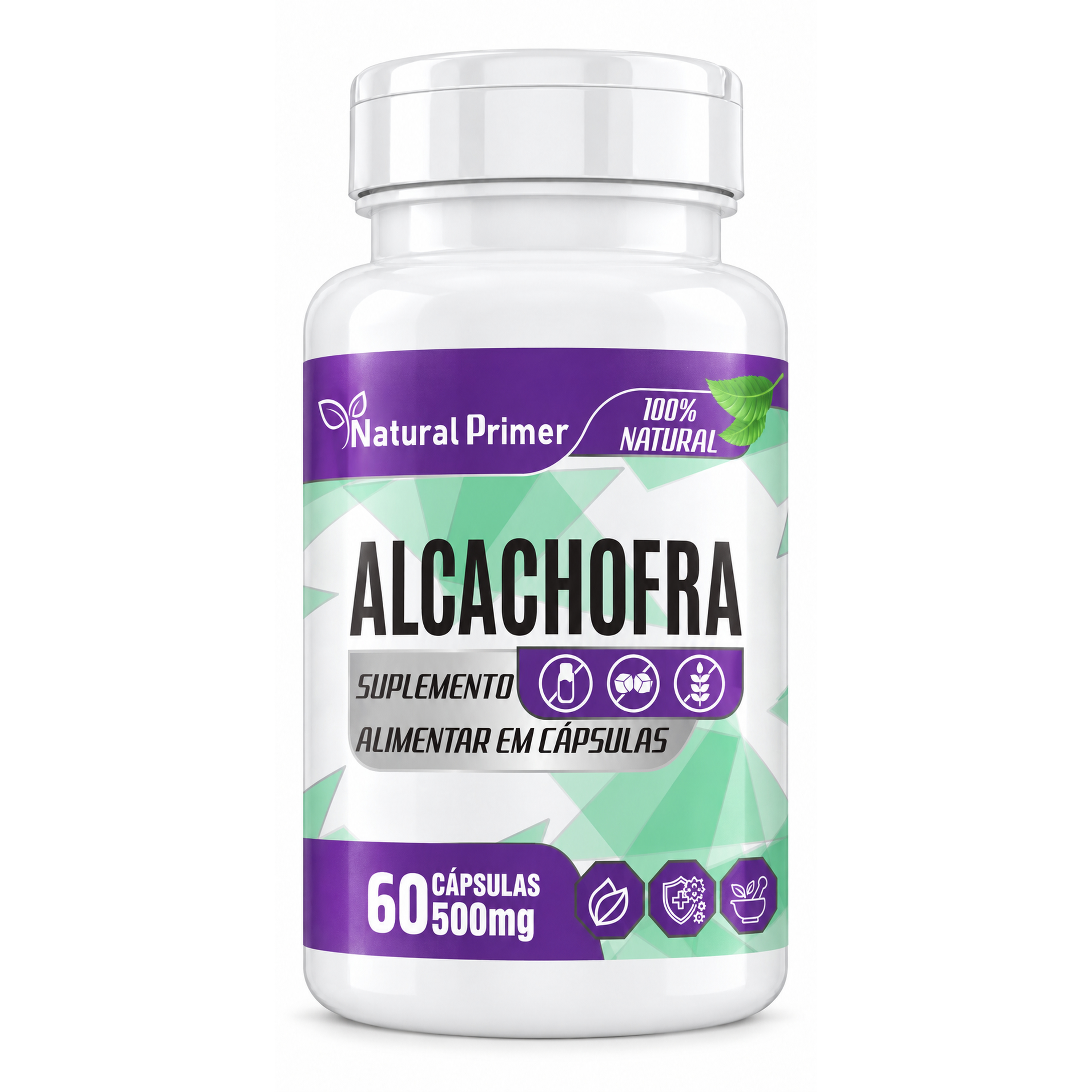 Alcachofra 60 Capsulas 500mg