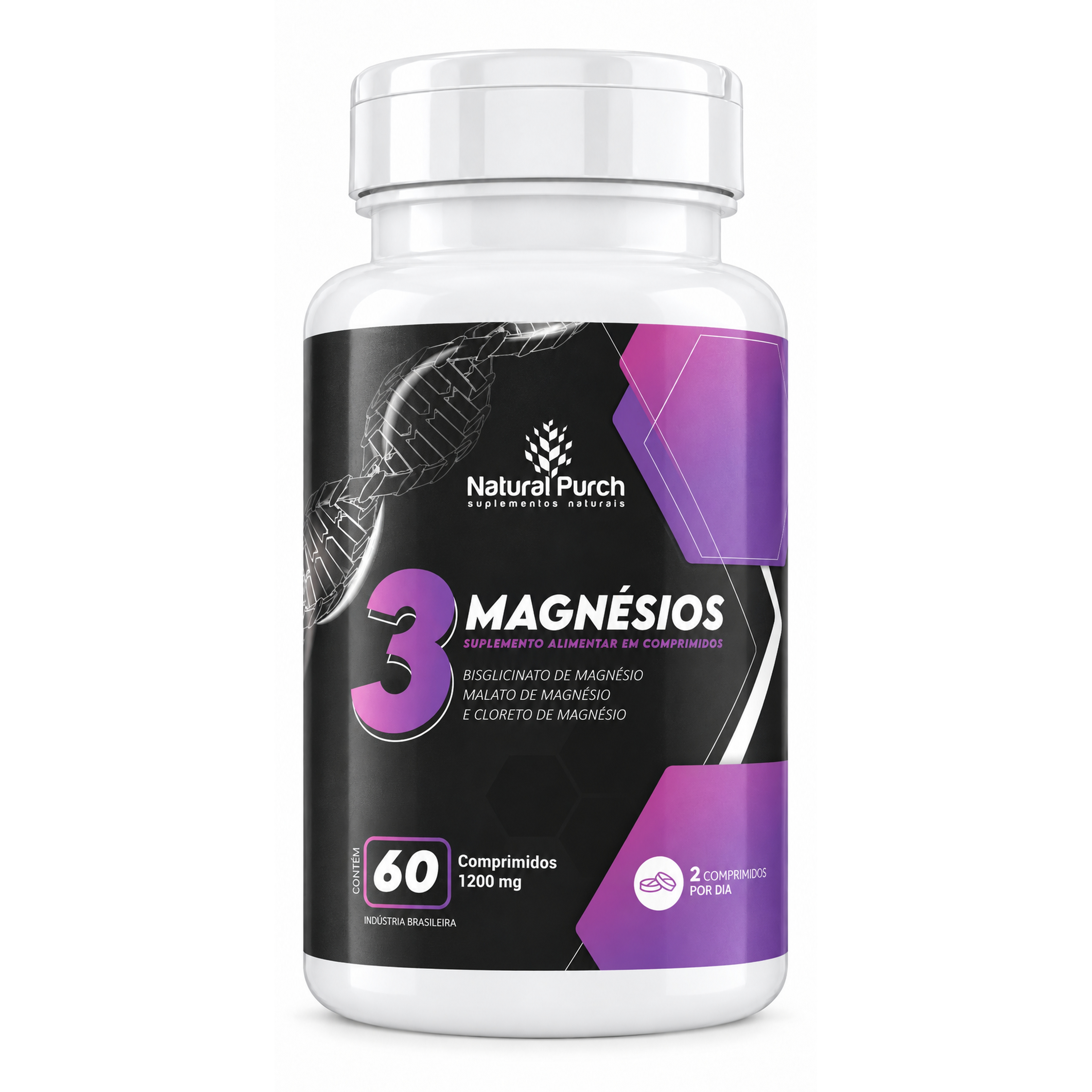 3 Magnesio 60 Comprimidos