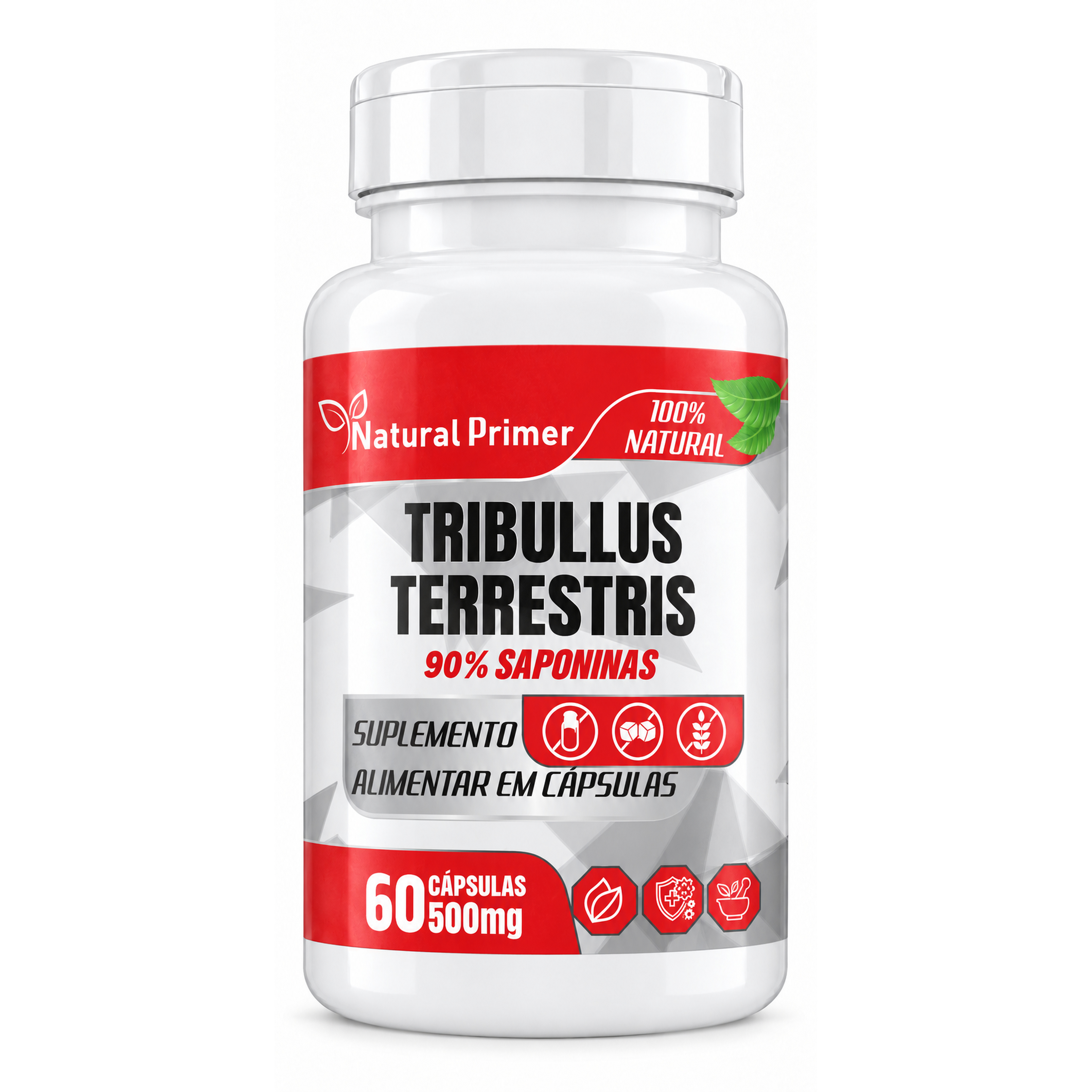Tribullus 90% Saponinas 60 Capsulas 500mg
