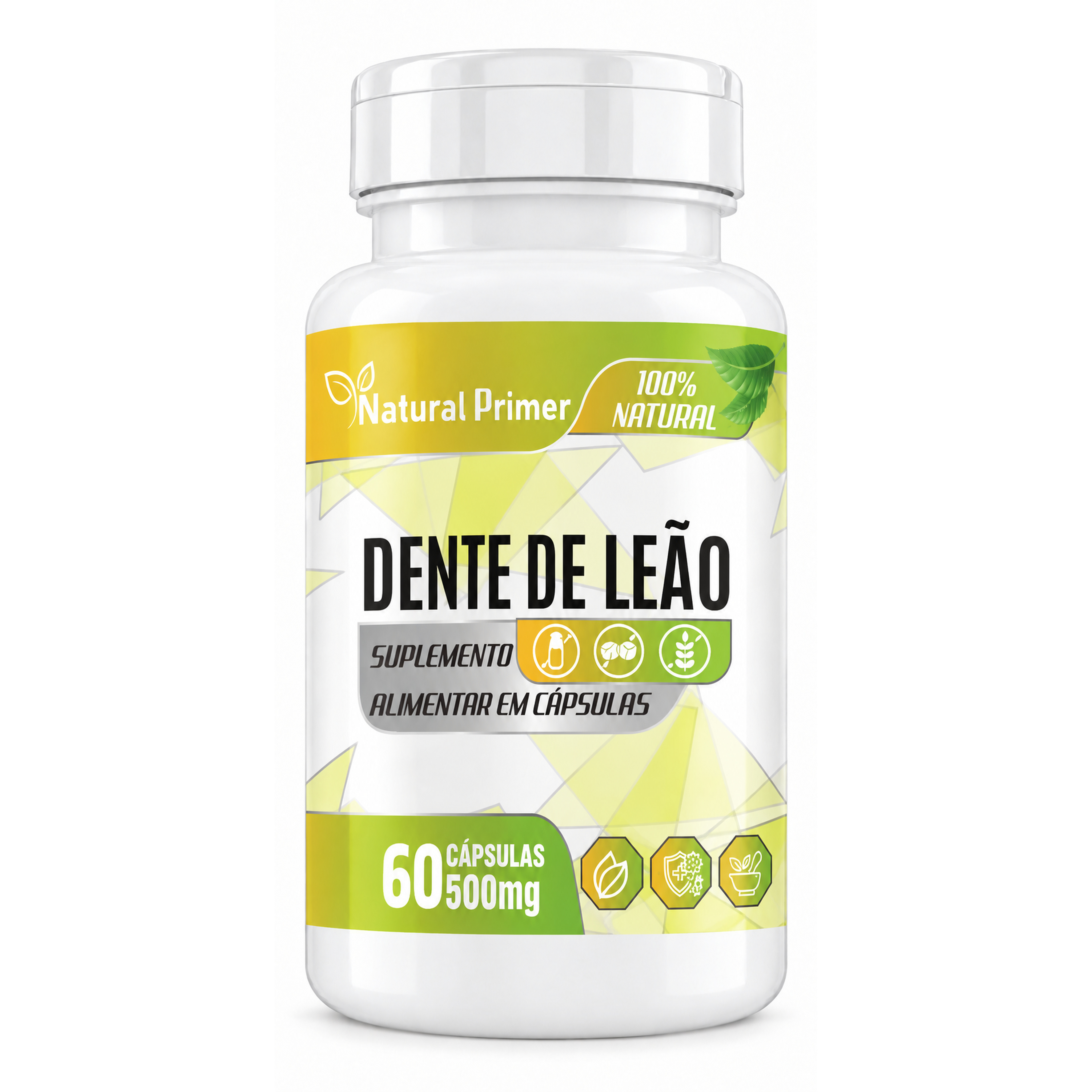 Dente de Leão 60 Capsulas 500mg