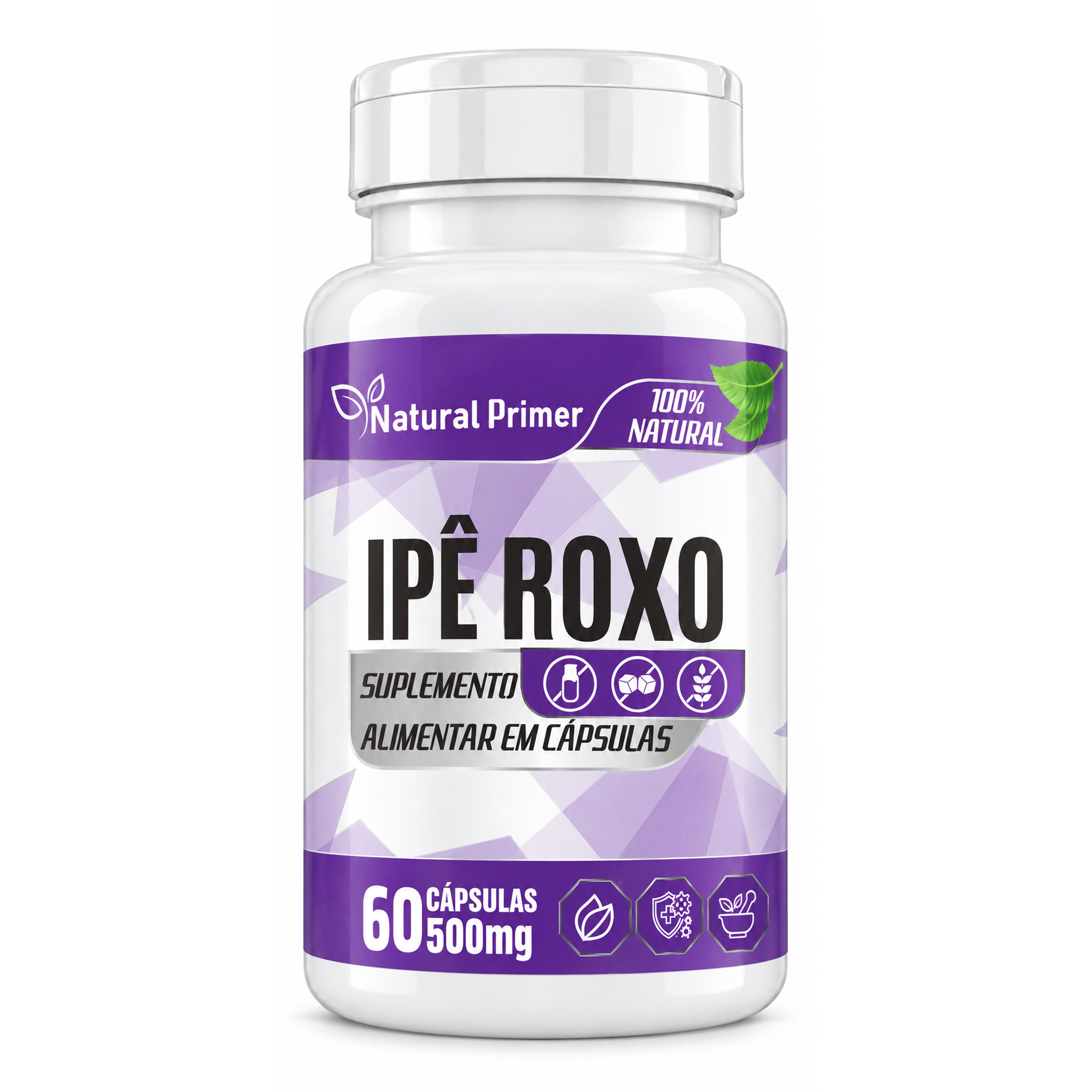 Ipe Roxo 60 Capsulas 500mg