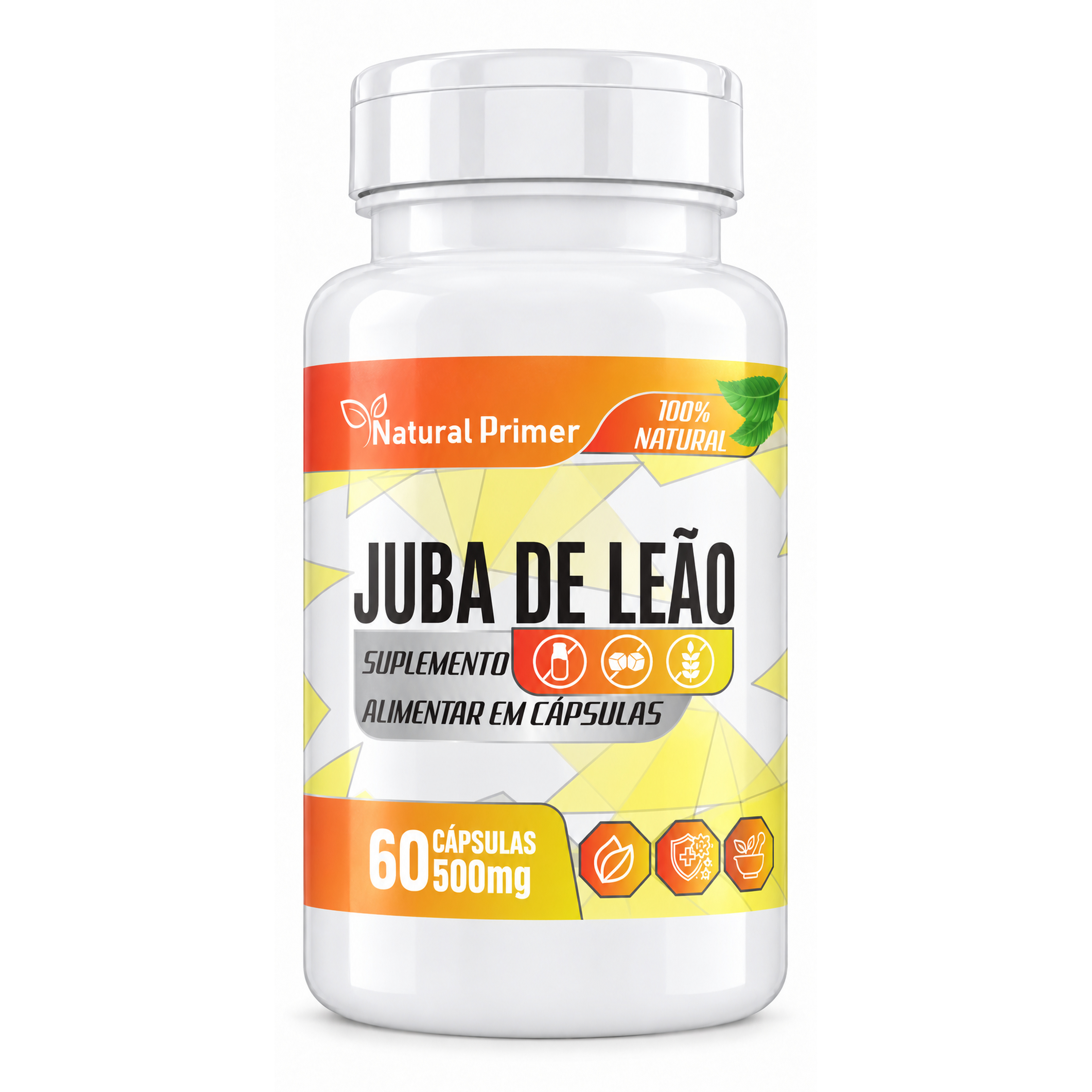 Juba de Leão 60 Capsulas 500mg