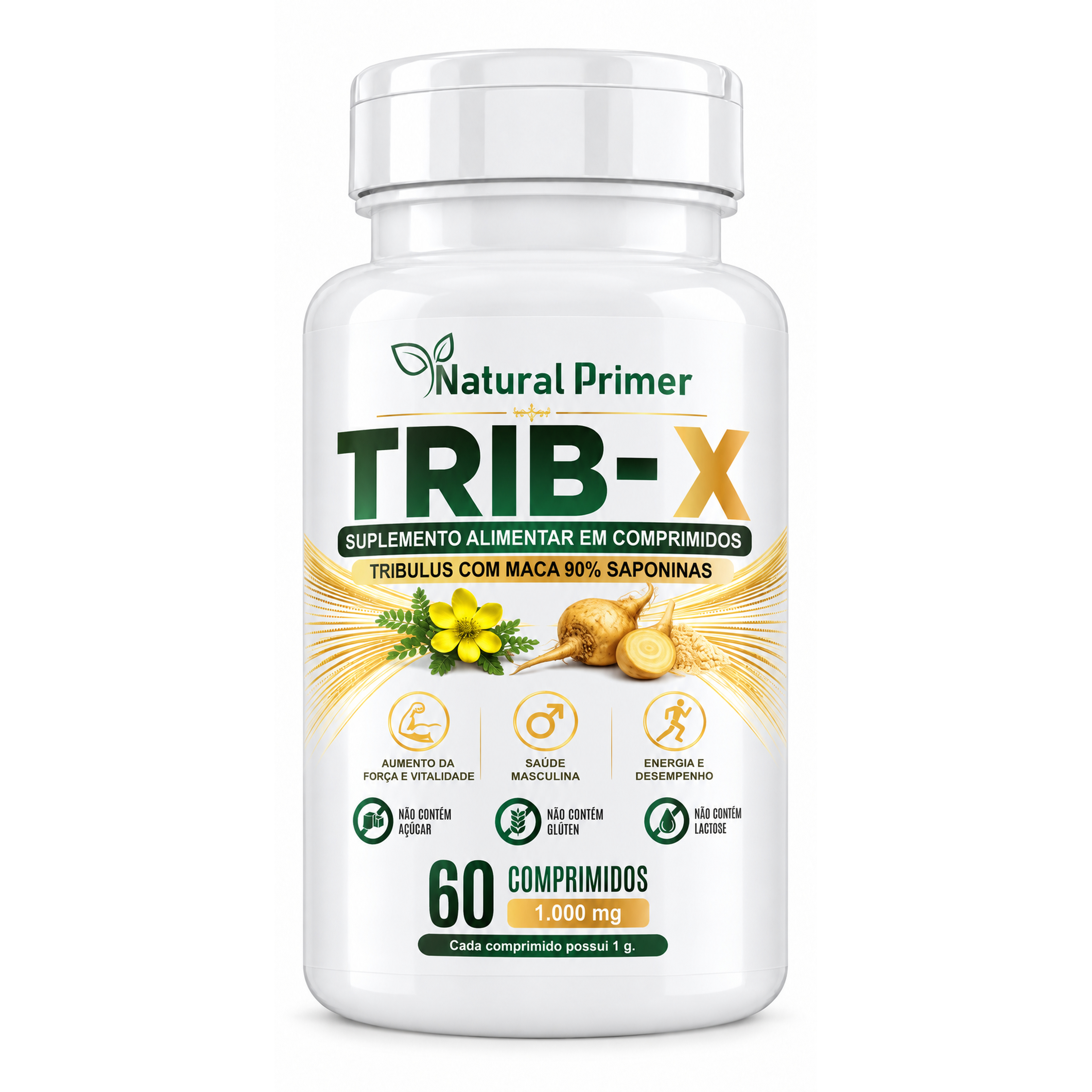 Trib-X 60 Comprimidos 1000mg