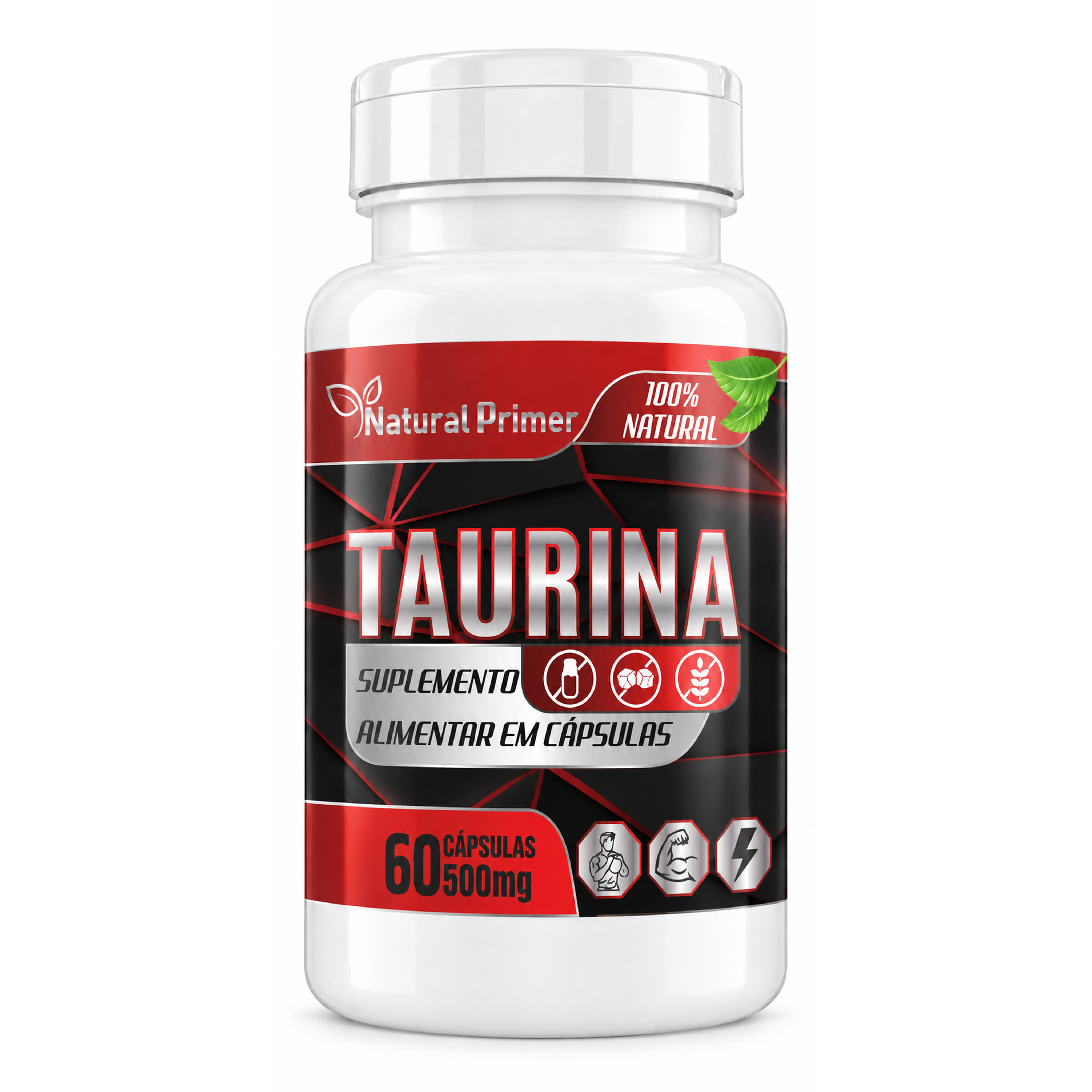 Taurina 60 Capsulas 500mg