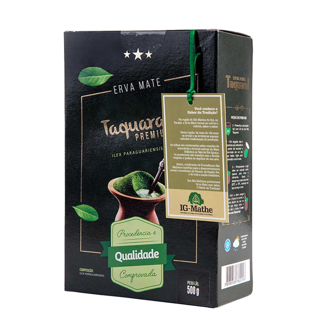 Erva-Mate Taquaral Premium 500g - (Certificação Indicação Geográfica)