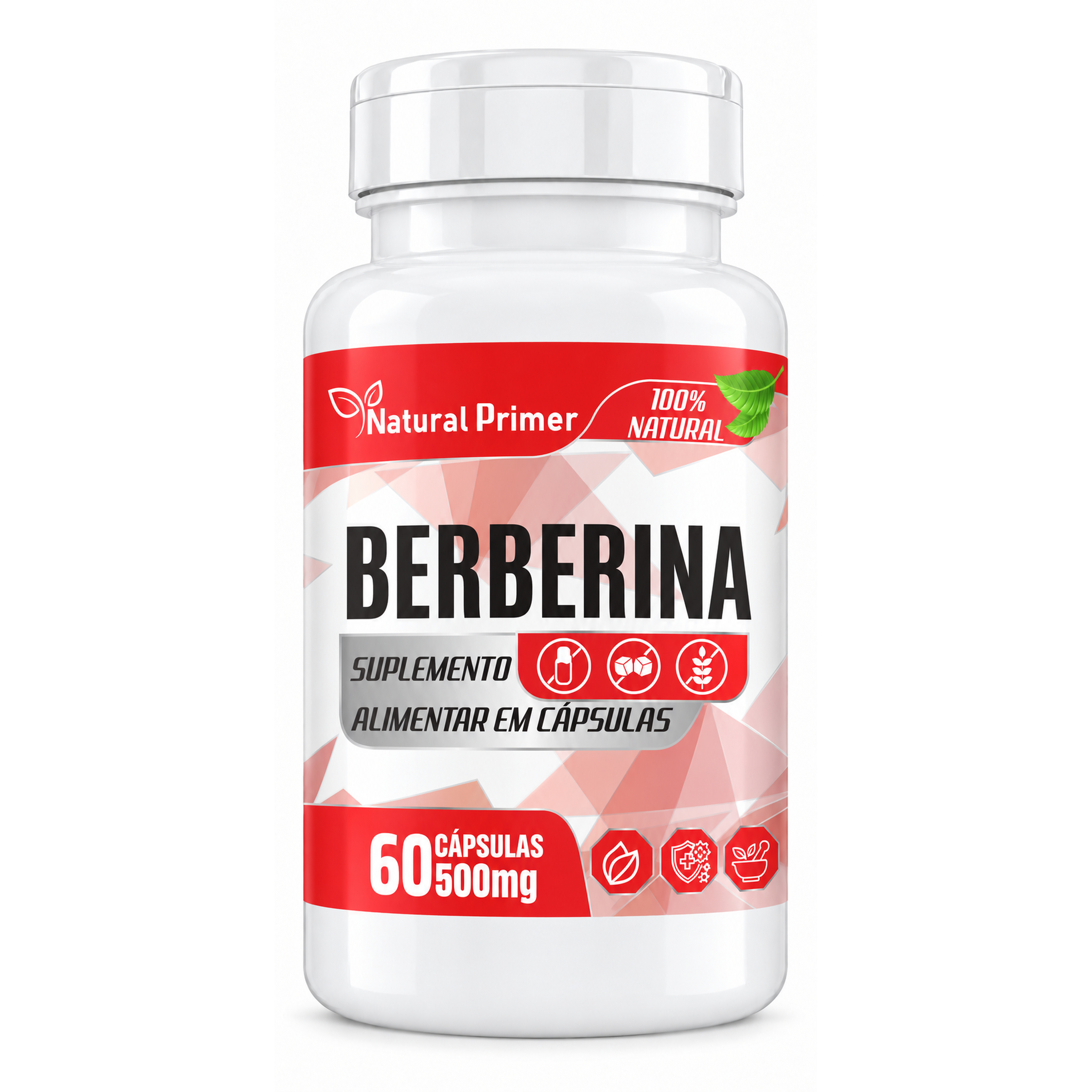 Berberine 60 Capsulas 500mg