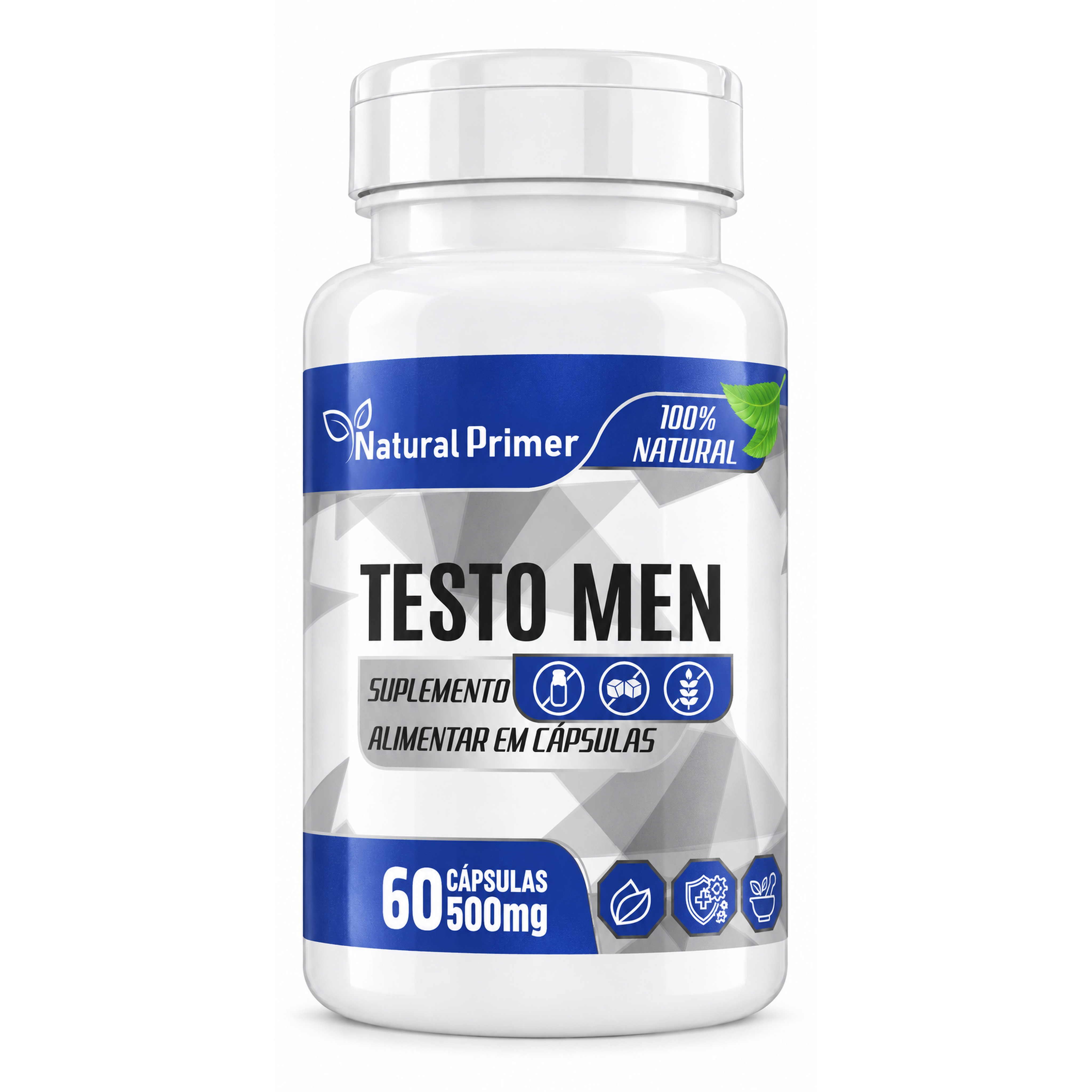 Testo Men 60 Capsulas 500mg
