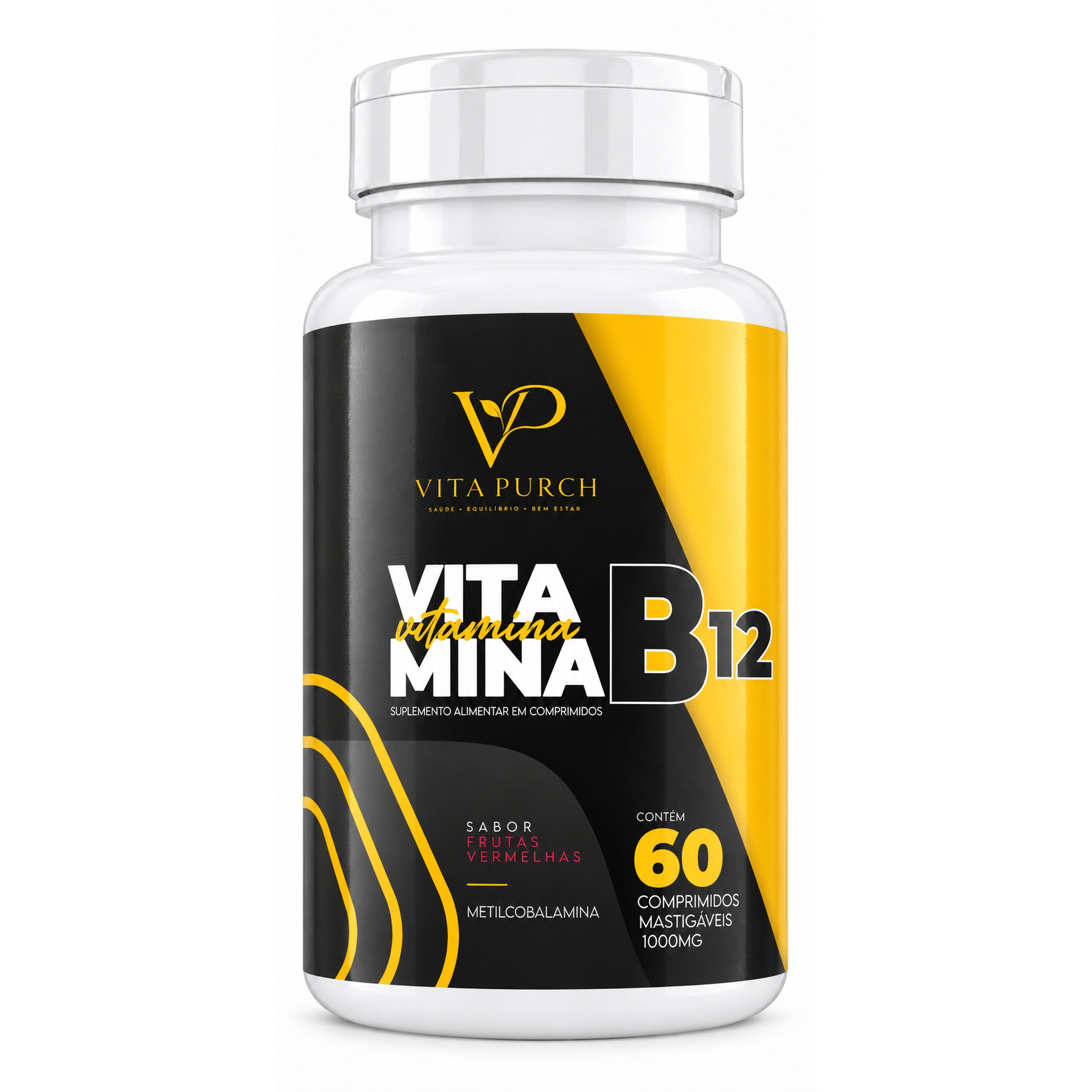 Vitamina B12 60 Comprimidos 1000mg