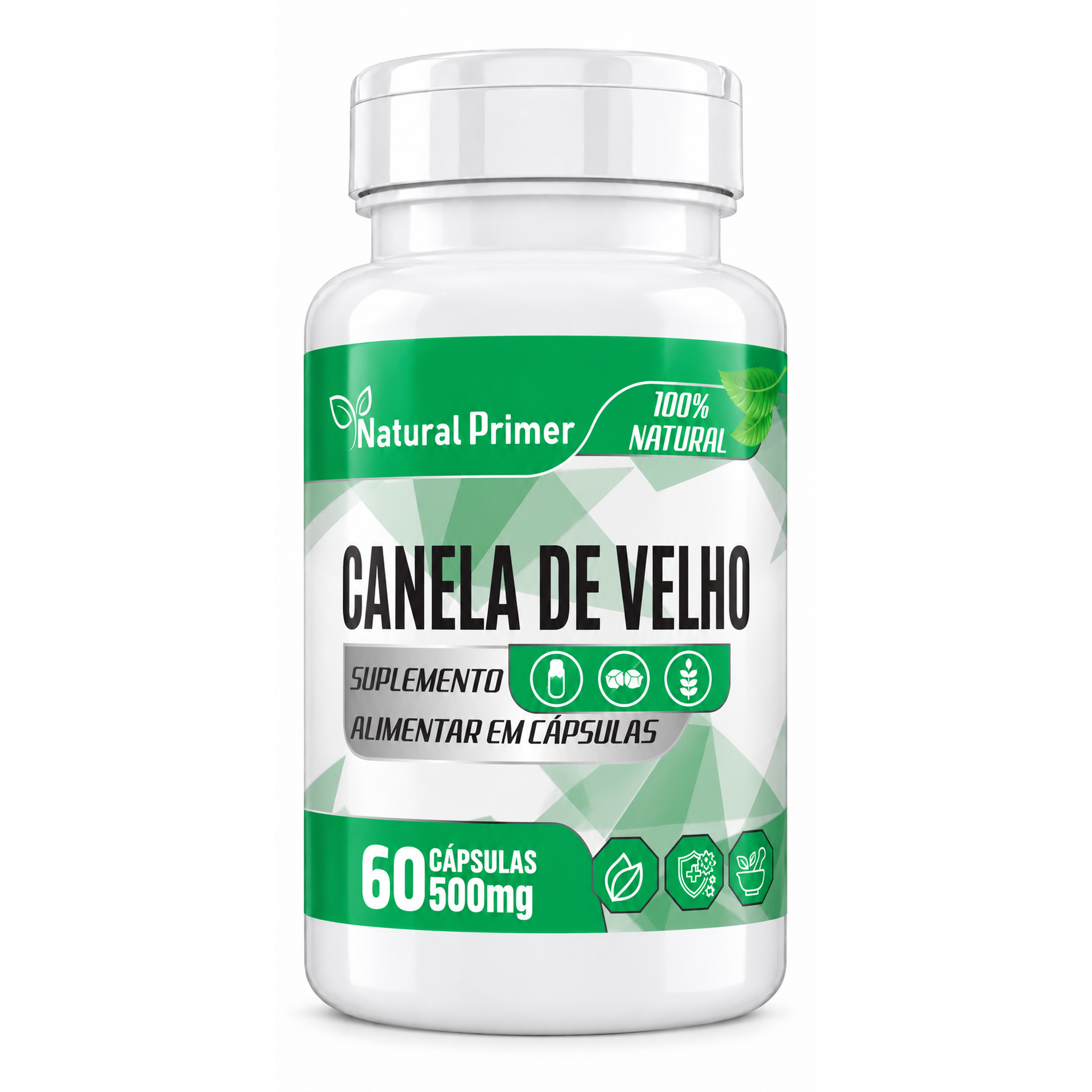 Canela de Velho 60 Capsulas 500mg