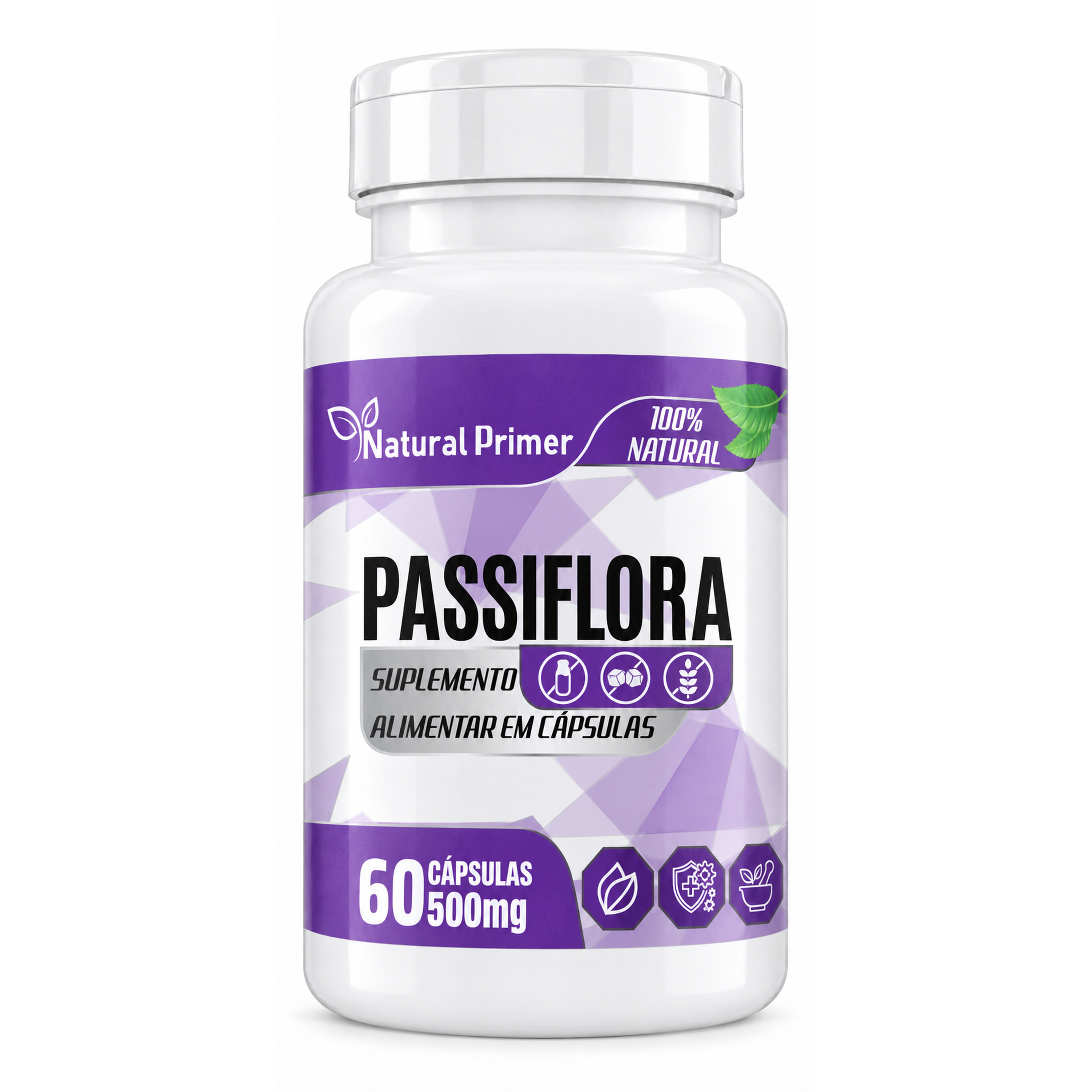 Passiflora 60 Capsulas 500mg