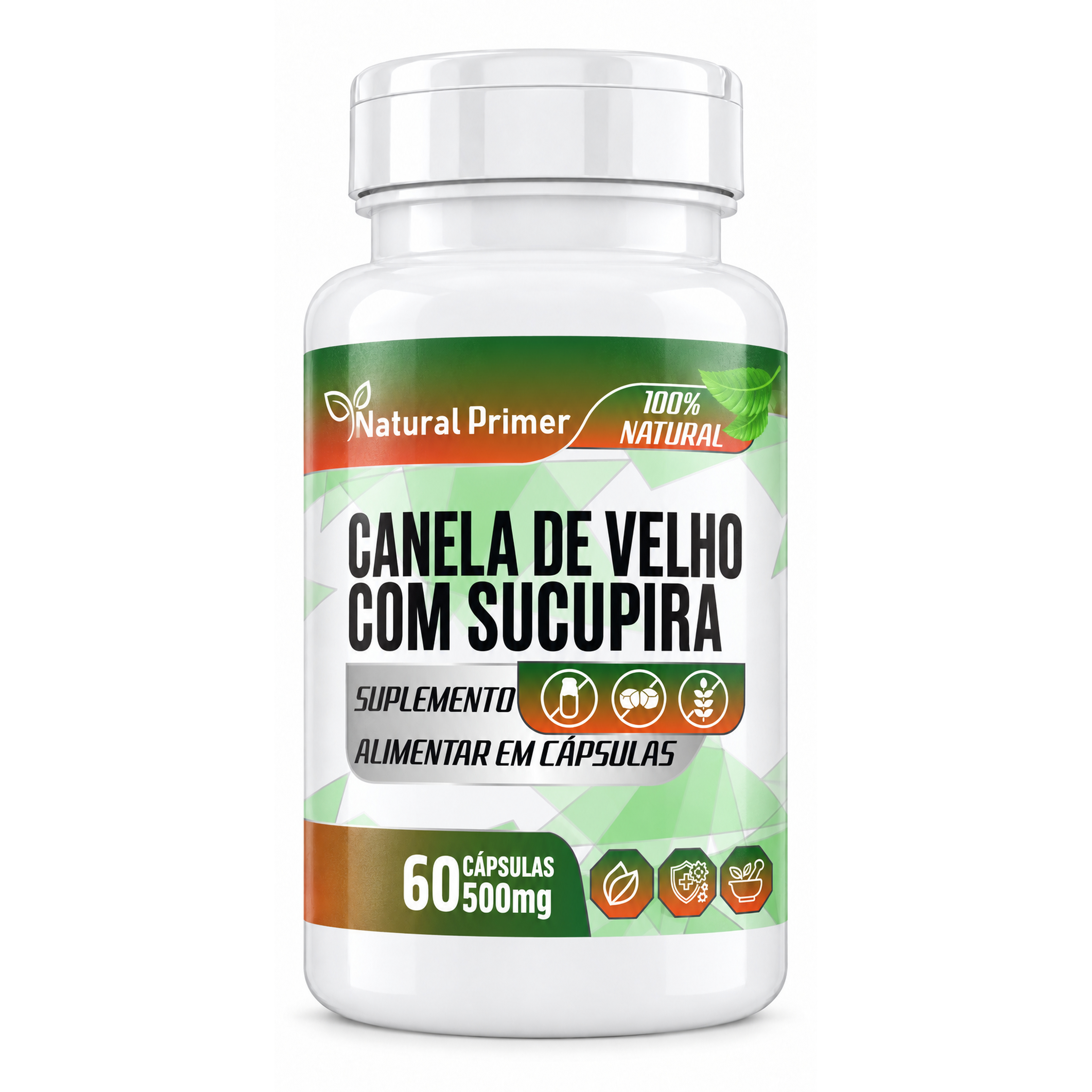Canela de Velho C/ Sucupira 60 Capsulas 500mg