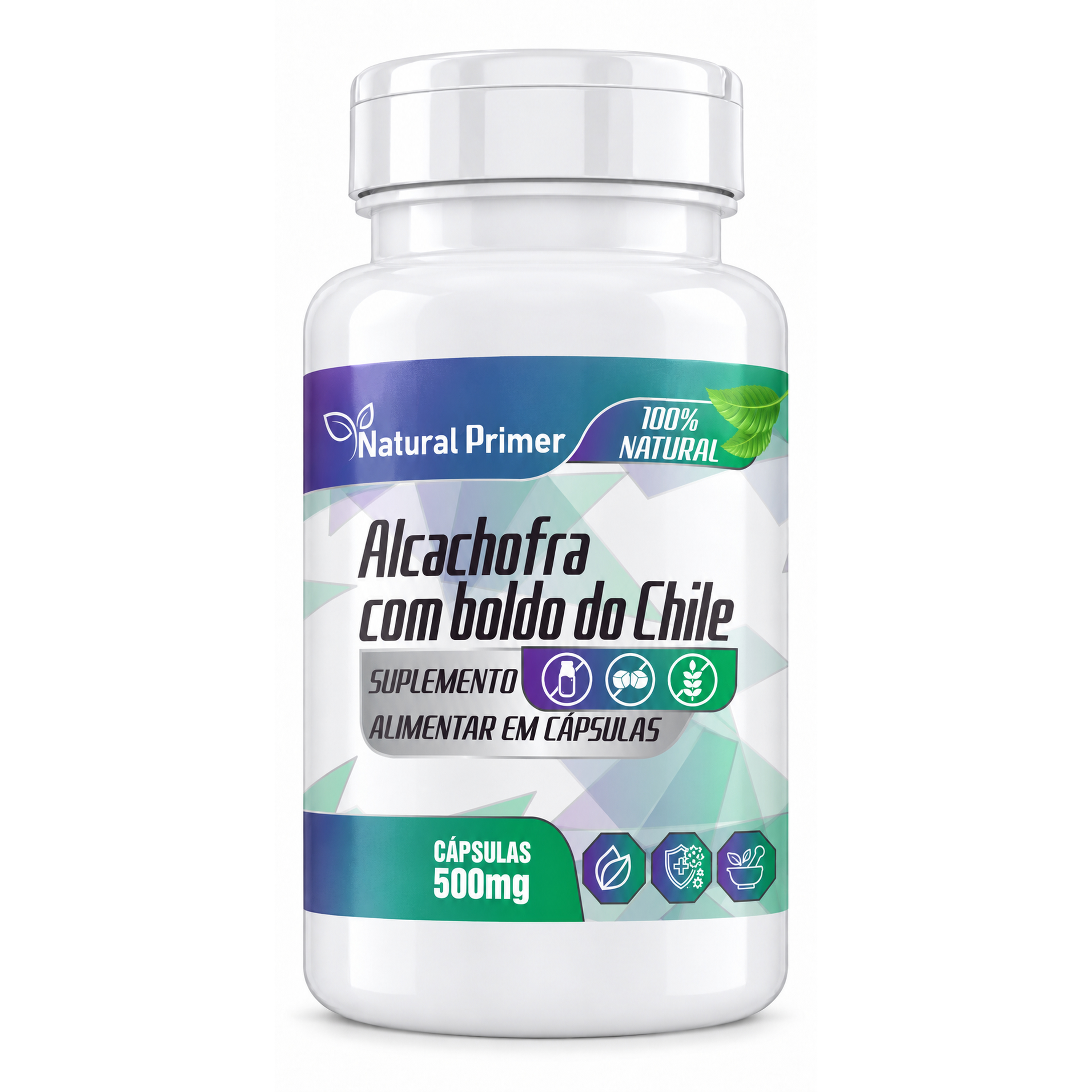 Alcachofra com Boldo 60 Capsulas 500mg