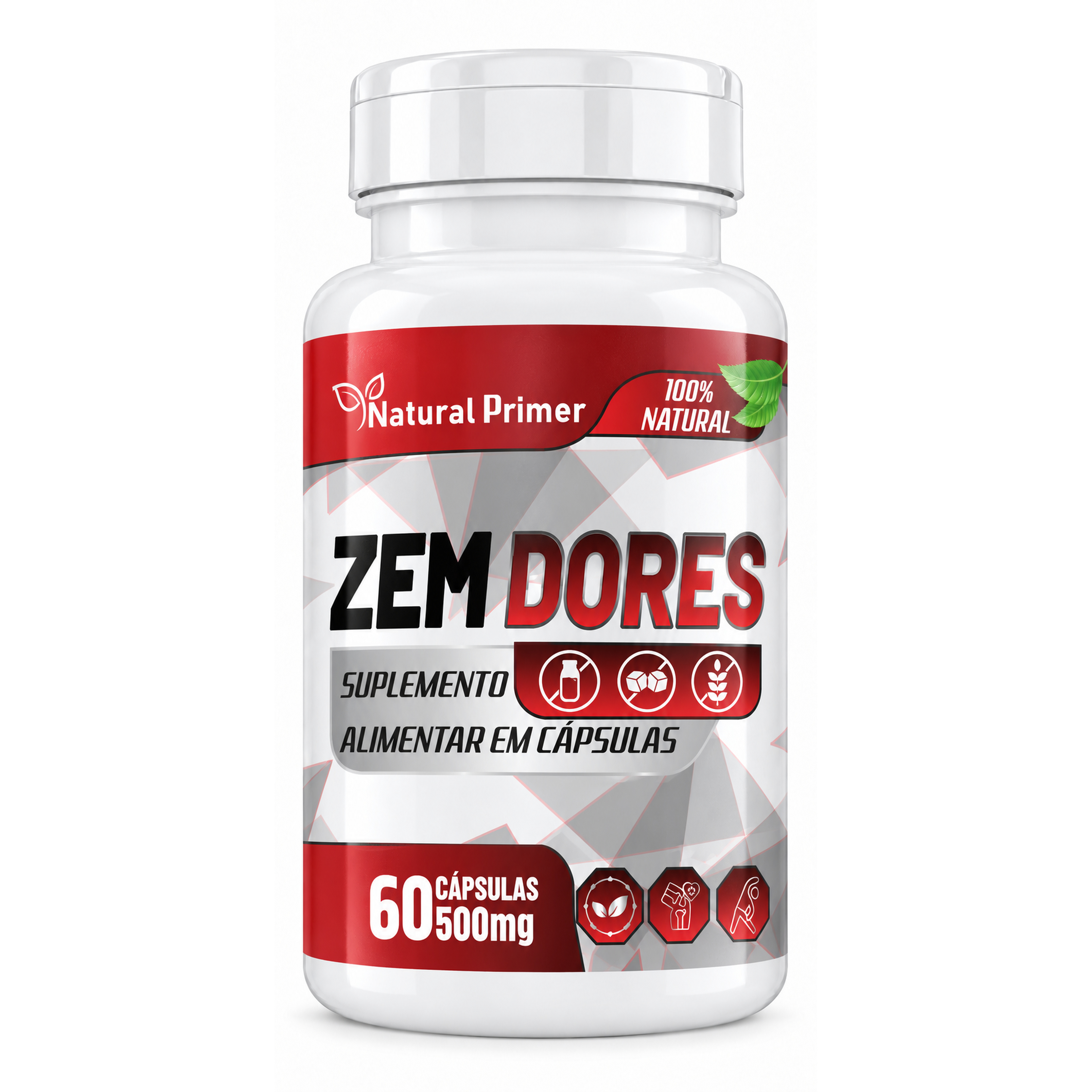 Zem Dores 60 Capsulas 500mg