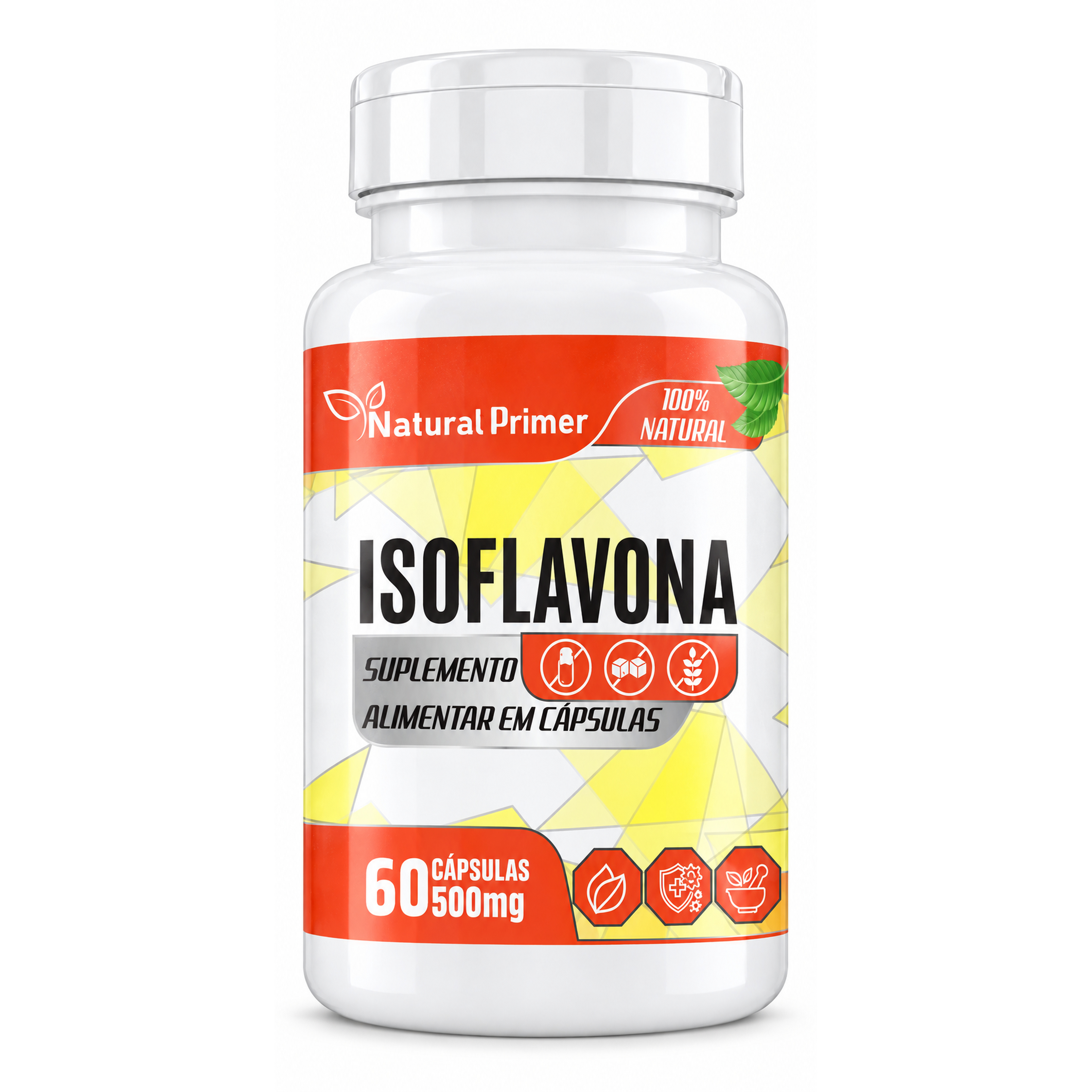 Isoflavona 60 Capsulas 500mg