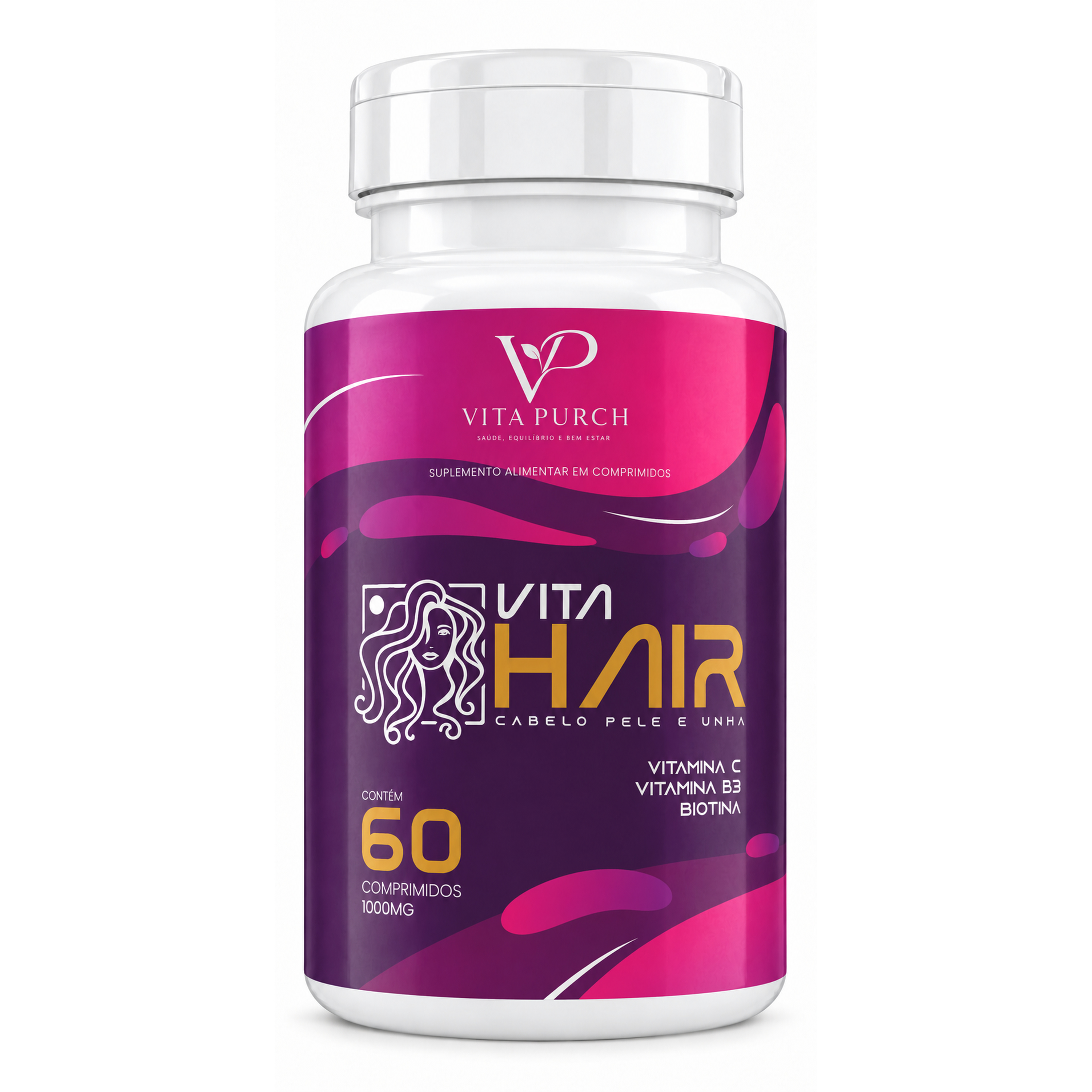 Vita Hair 60 Comprimidos 1000mg