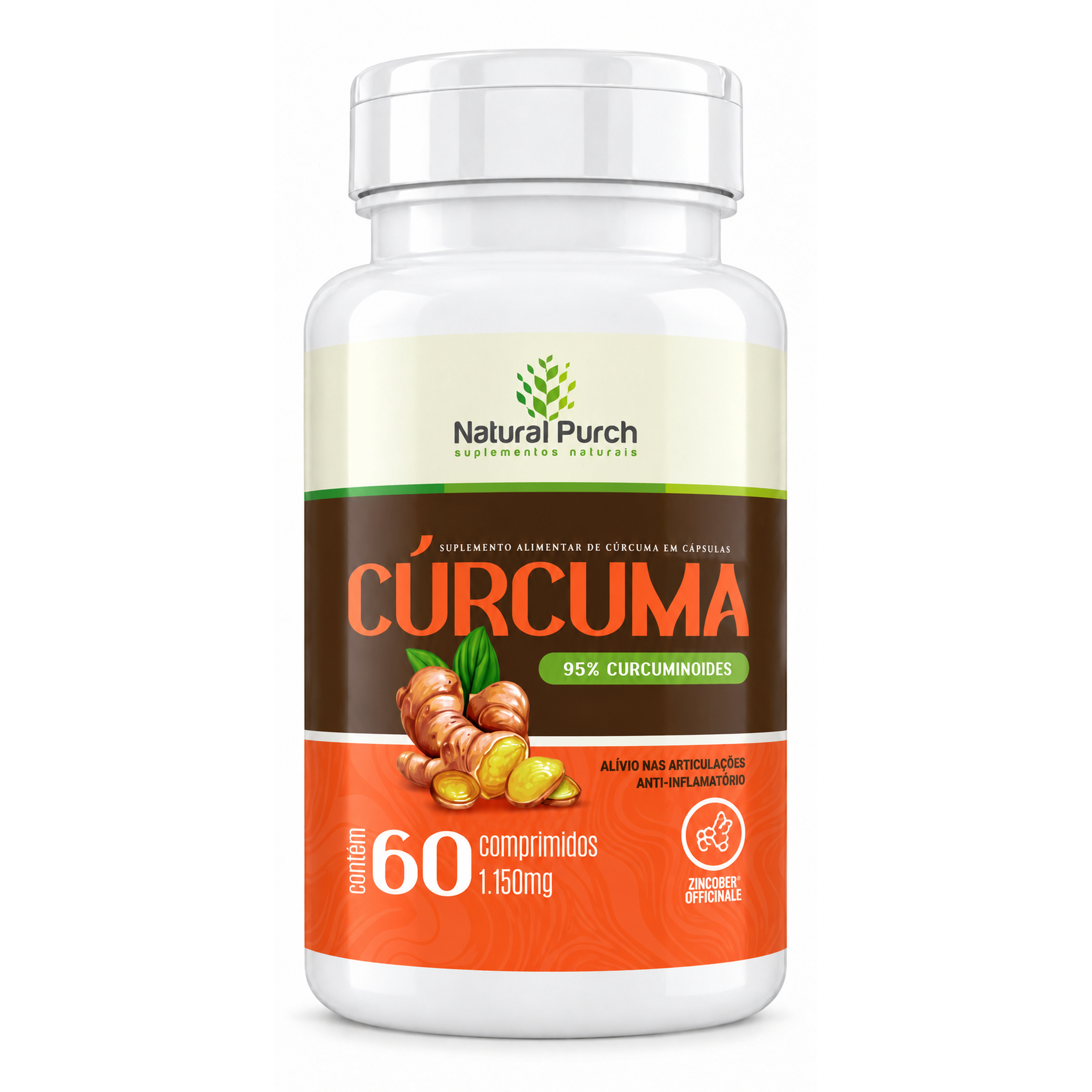 Curcuma Longa 60 Comprimidos