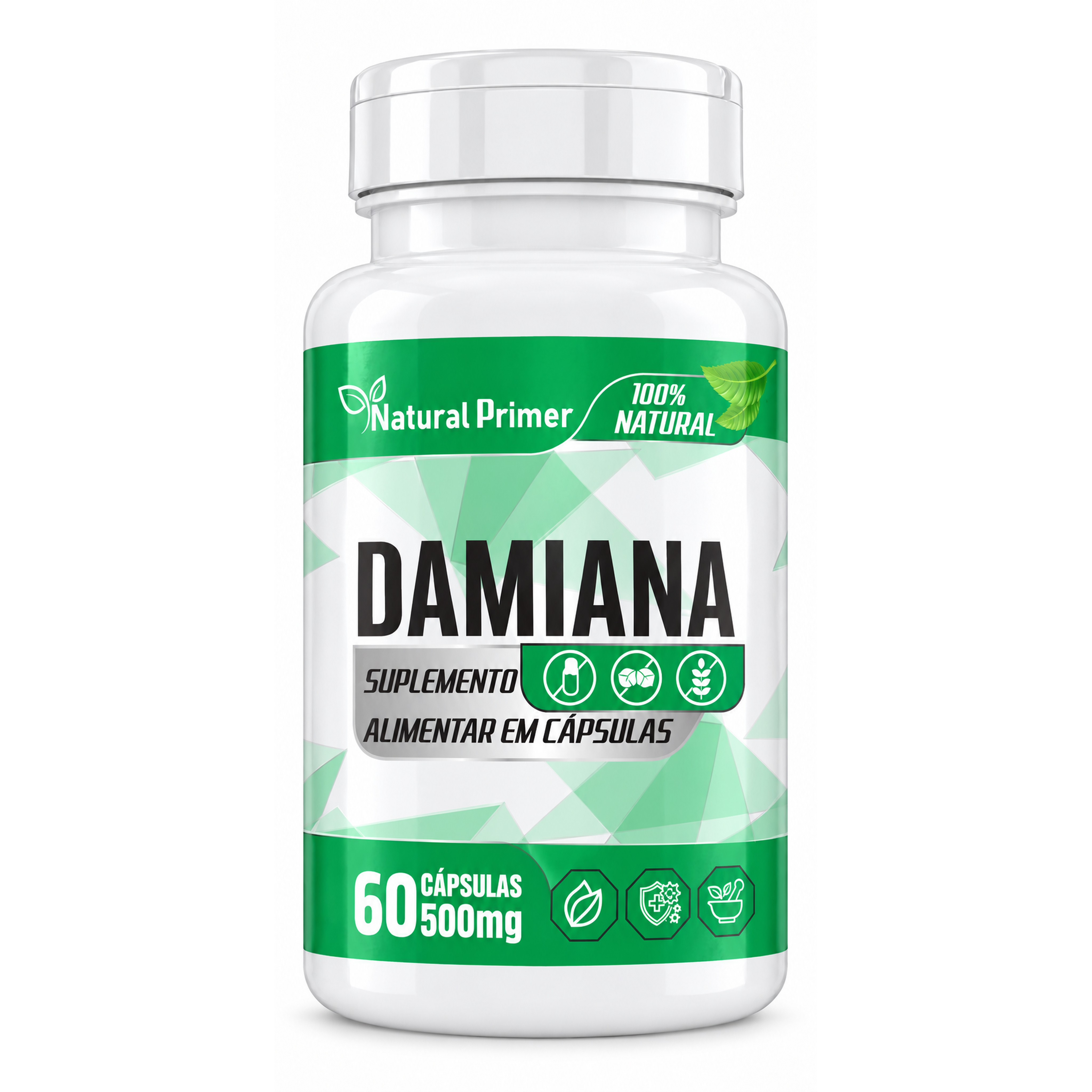 Damiana 60 Capsulas 500mg