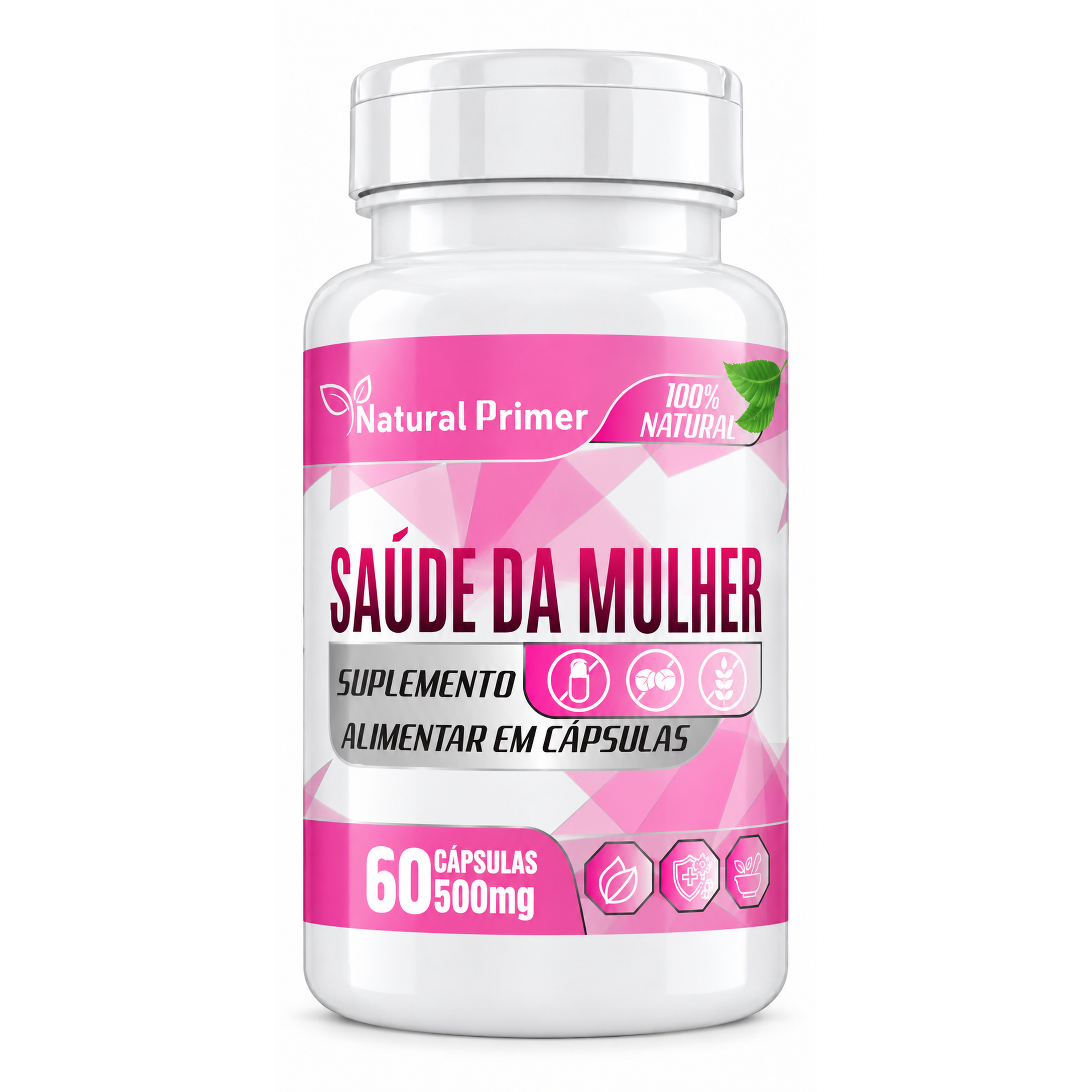 Saude da Mulher 60 Capsulas 500mg