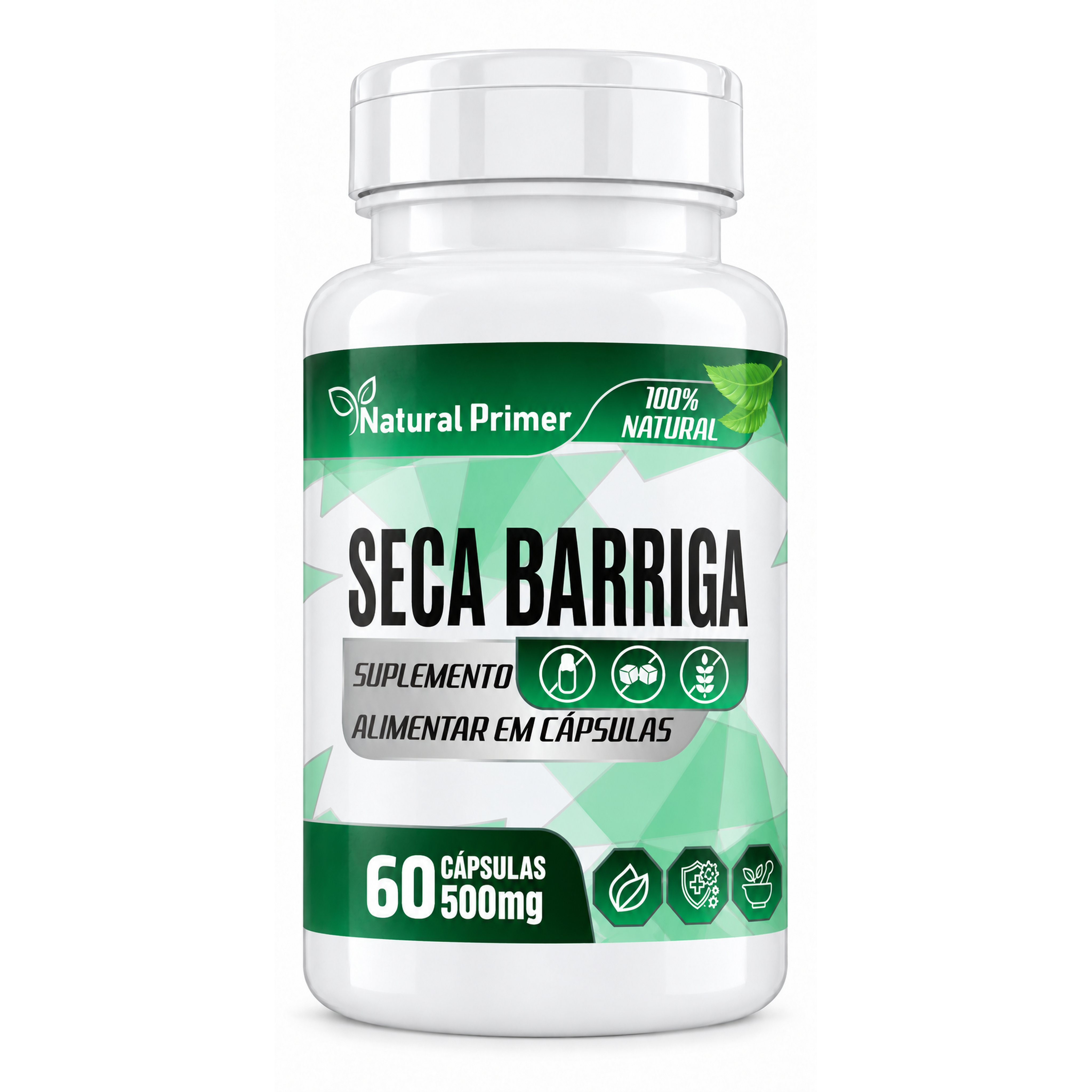 Seca Barriga Puro 60 Capsulas 500mg