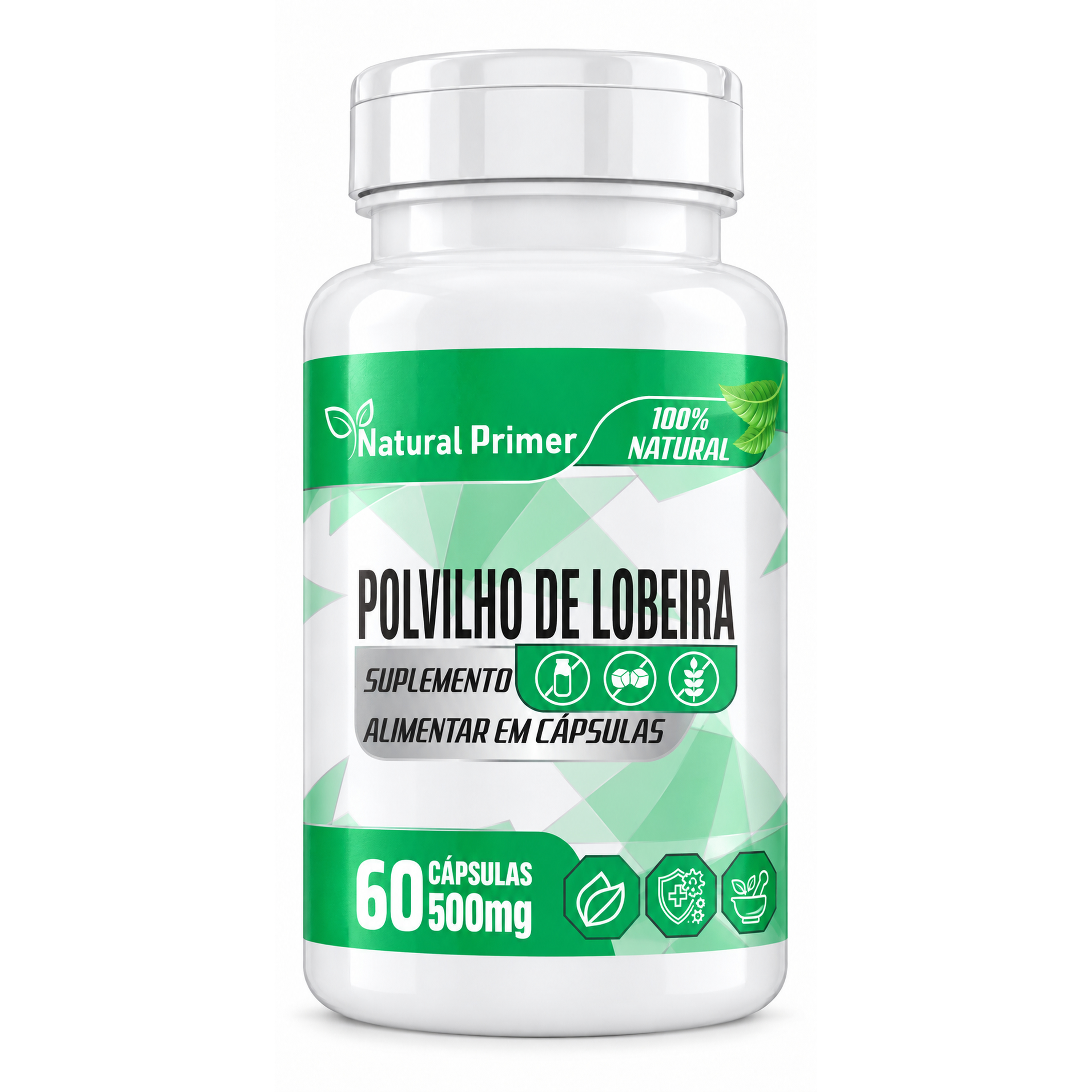 Polvilho de Lobeira 60 Capsulas 500mg