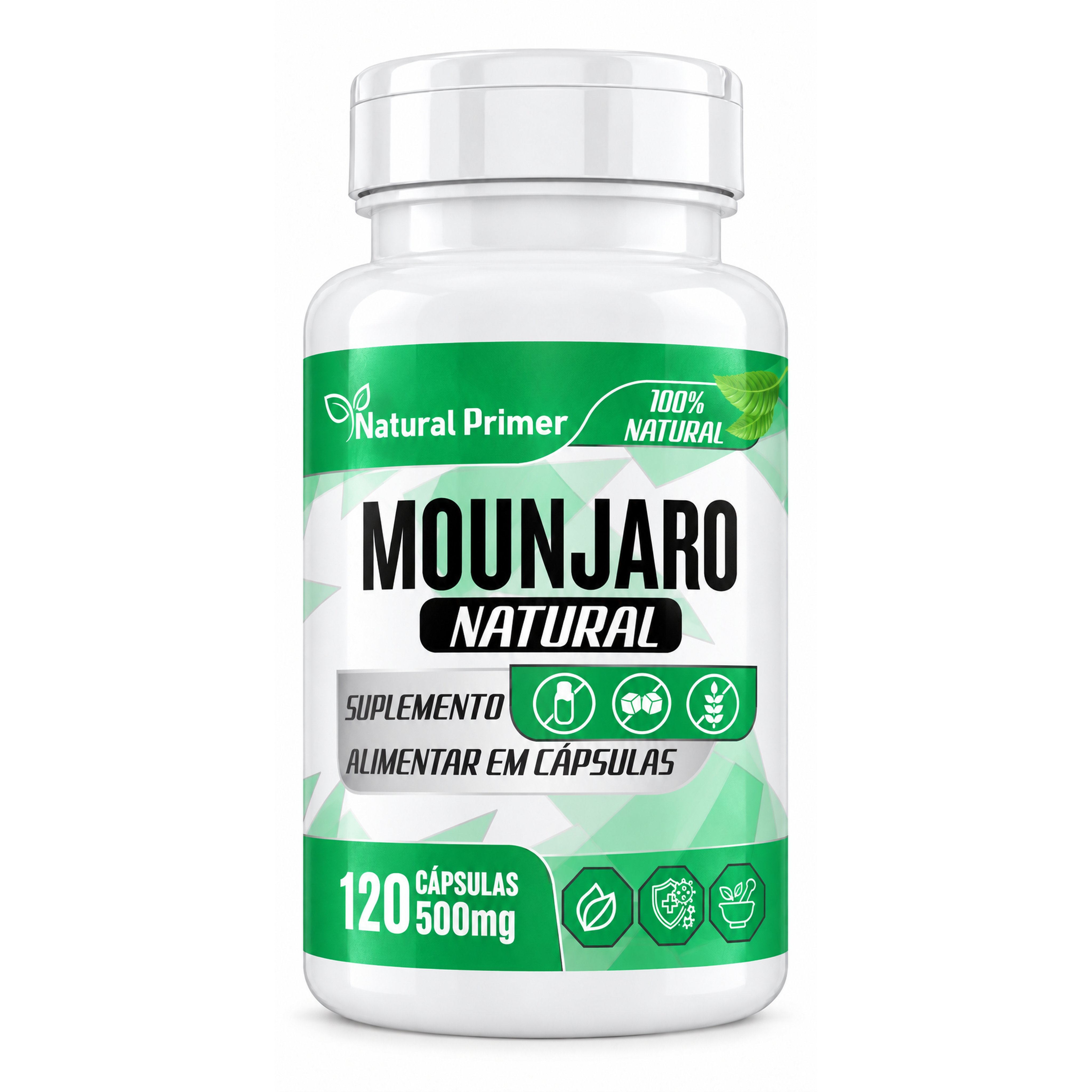 Mounjaro Natural 120 Capsulas 500mg