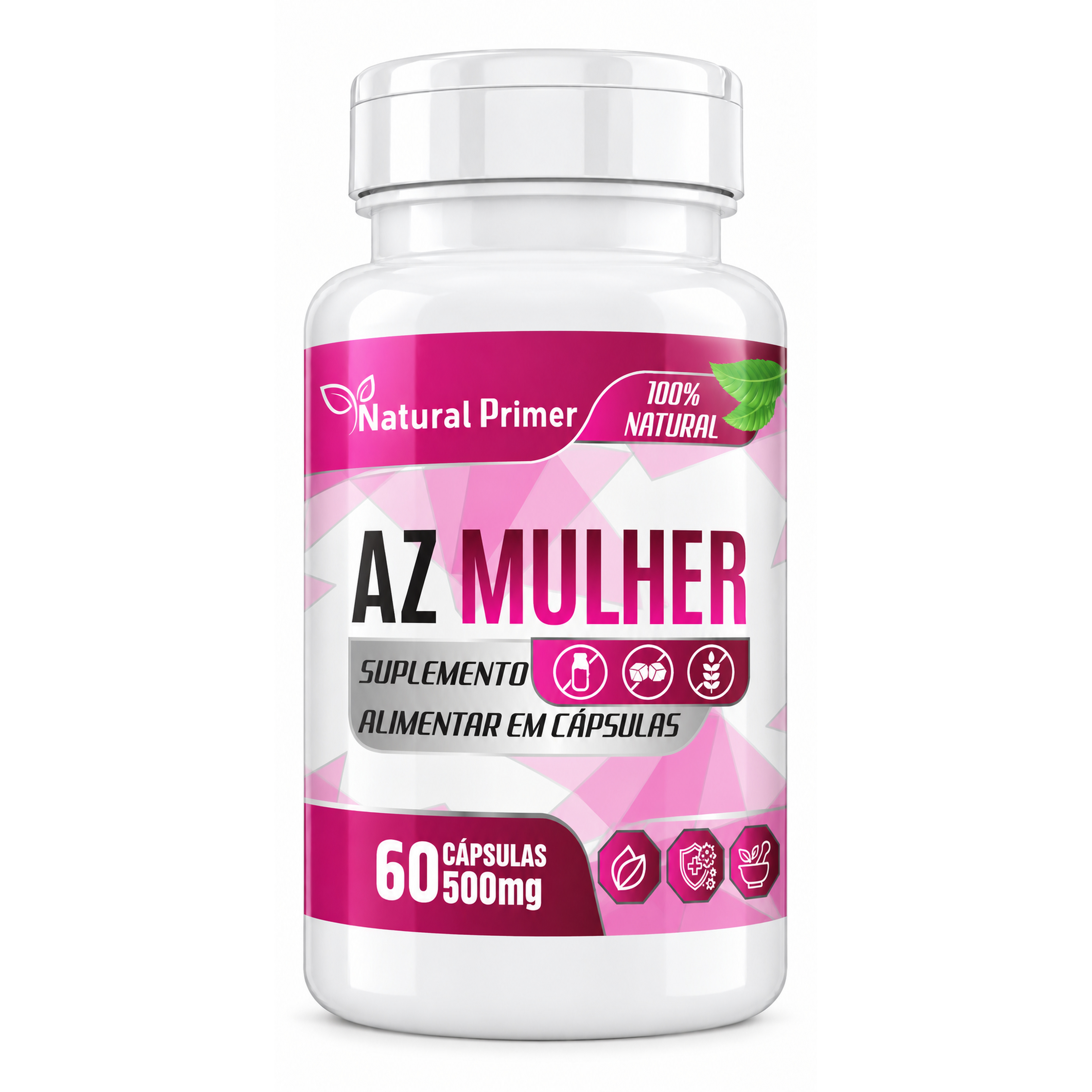 A-Z Mulher 60 Capsulas 500mg