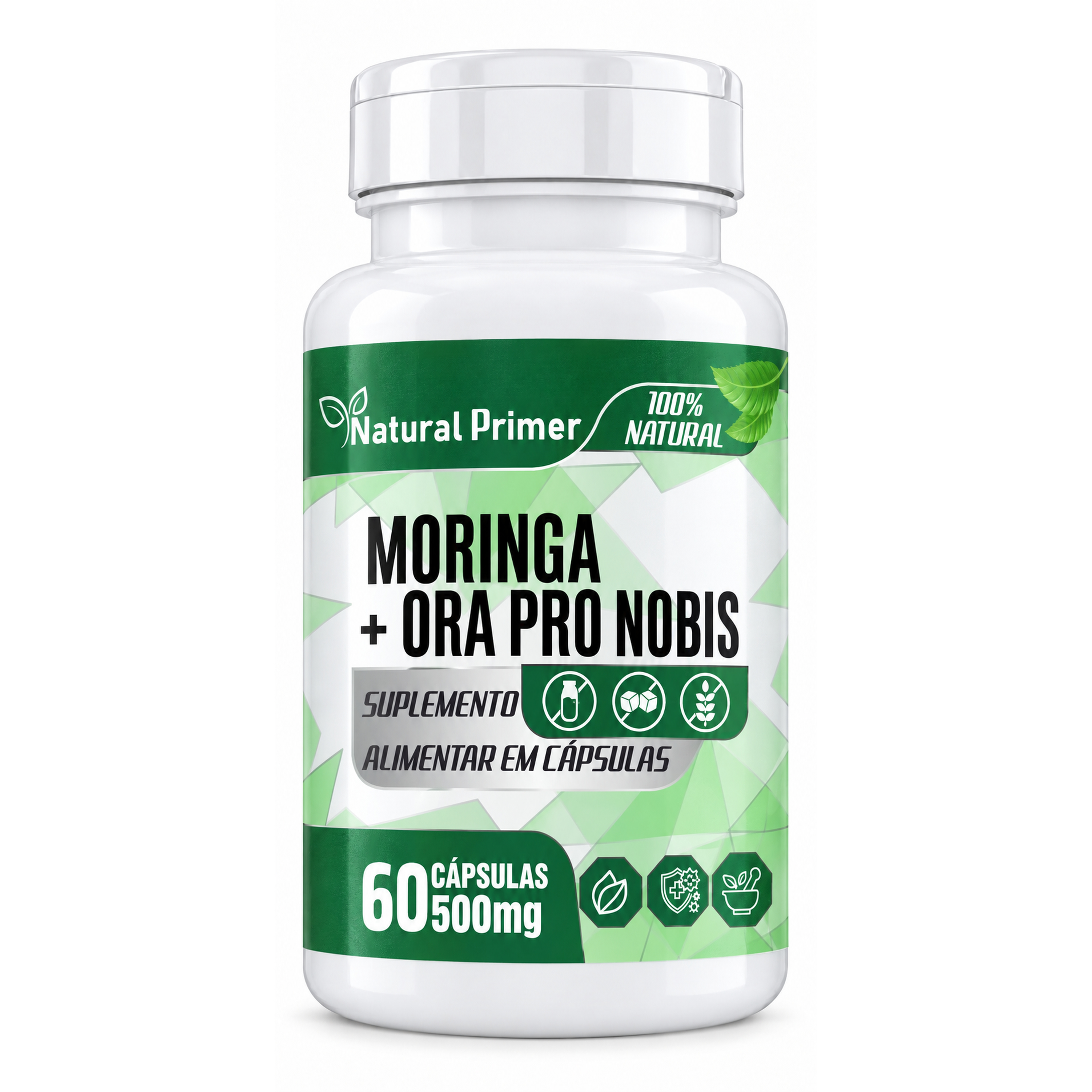 Moringa com Ora pro Nobis 60 Capsulas 500mg