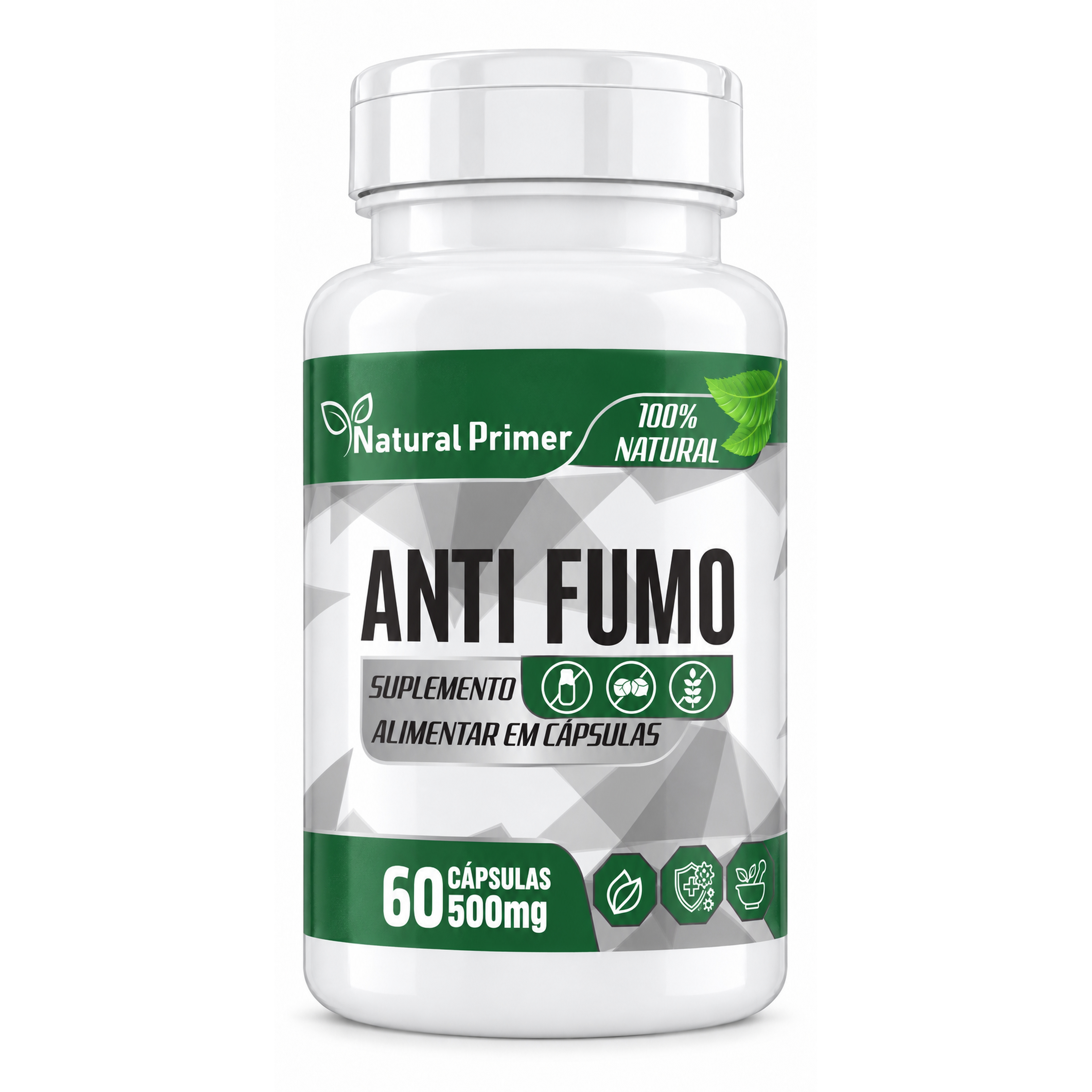 Anti Fumo 60 Capsulas 500mg