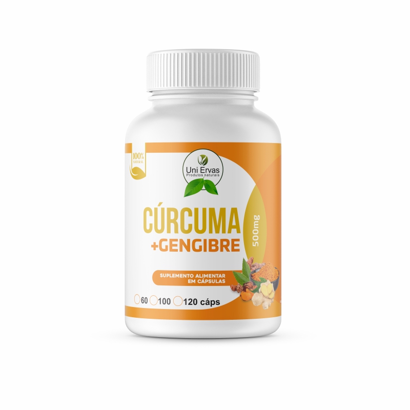 Cúrcuma e Gengibre