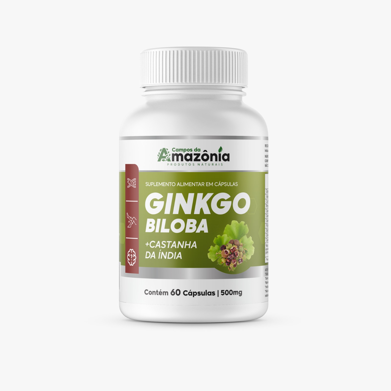 Ginkgo Biloba +Castanha da Índia