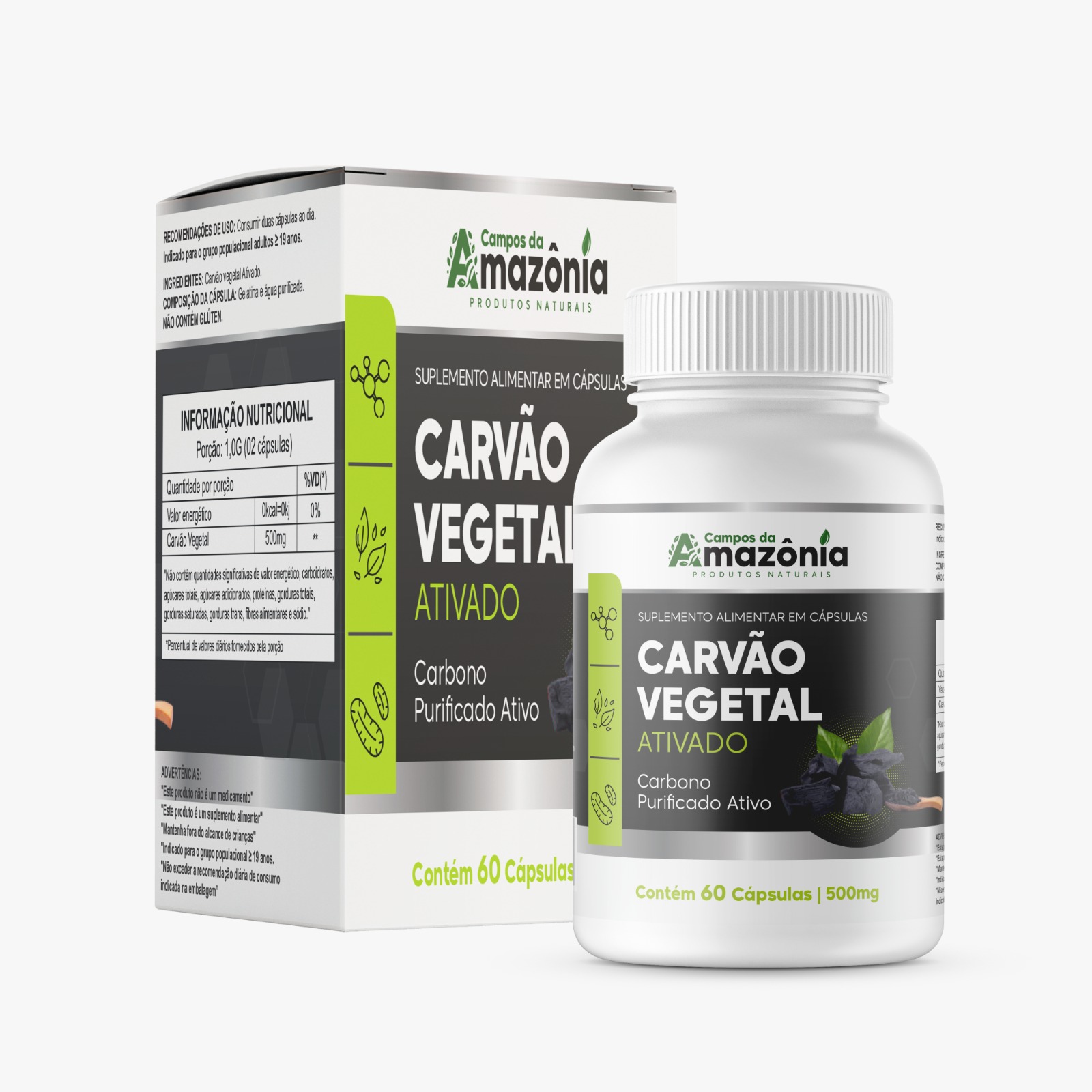 Carvão Vegetal Ativado