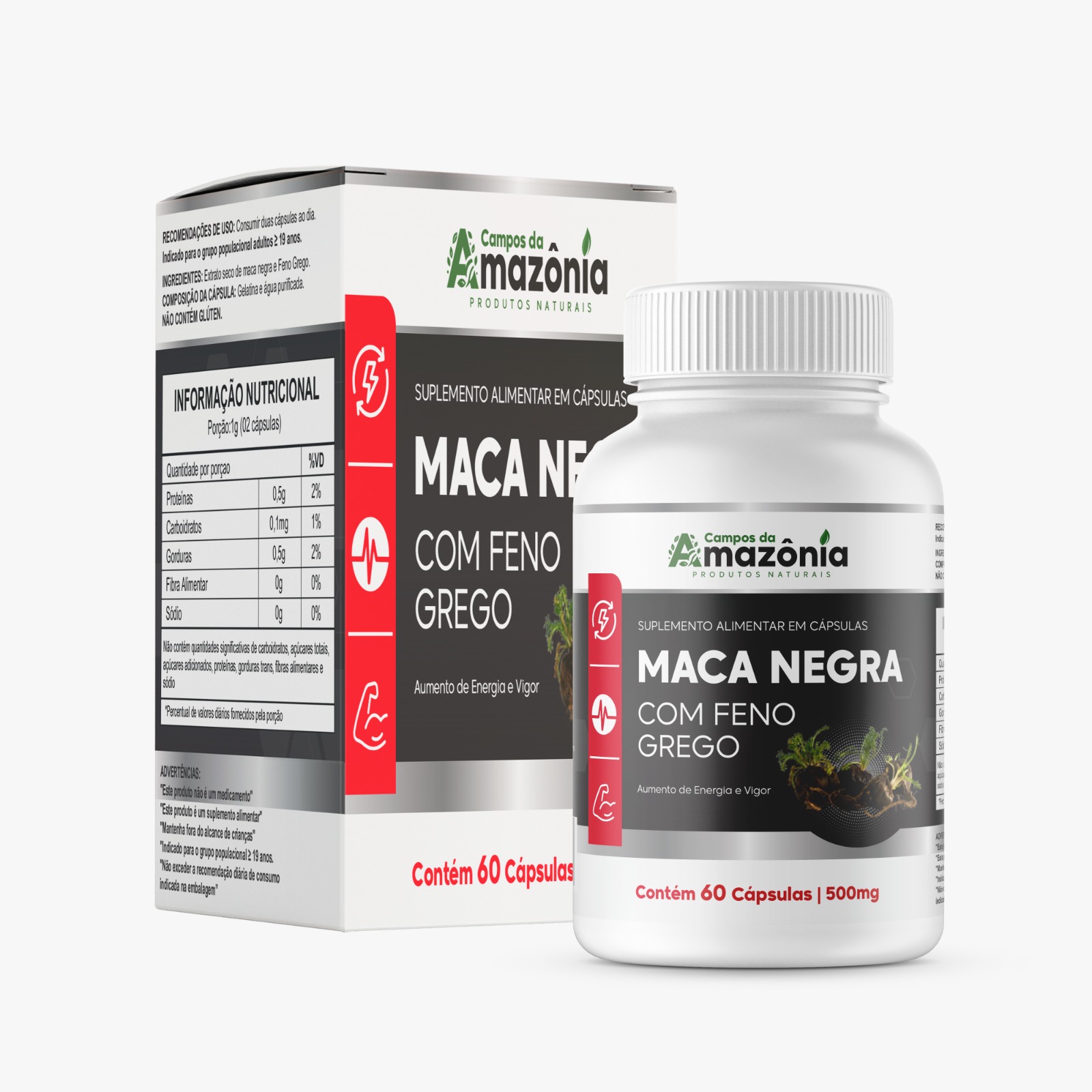 Maca Peruana com Feno Grego