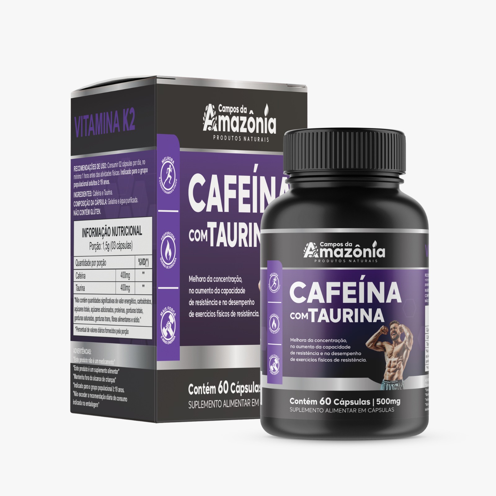 Cafeína com Taurina