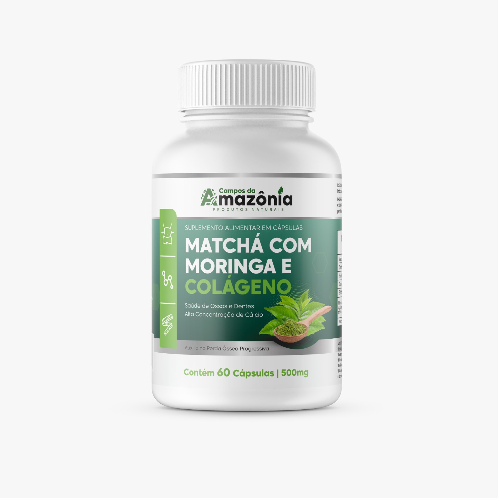 Matchá com Moringa e Colágeno