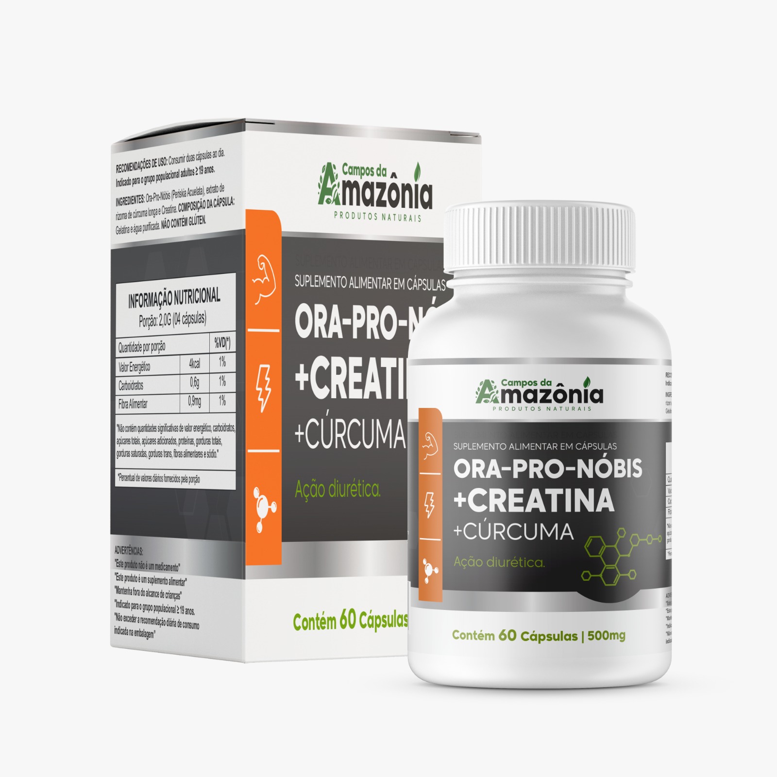 Ora Creatina e Cúrcuma
