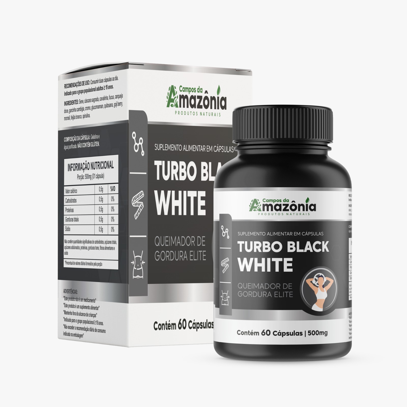 Turbo Black White