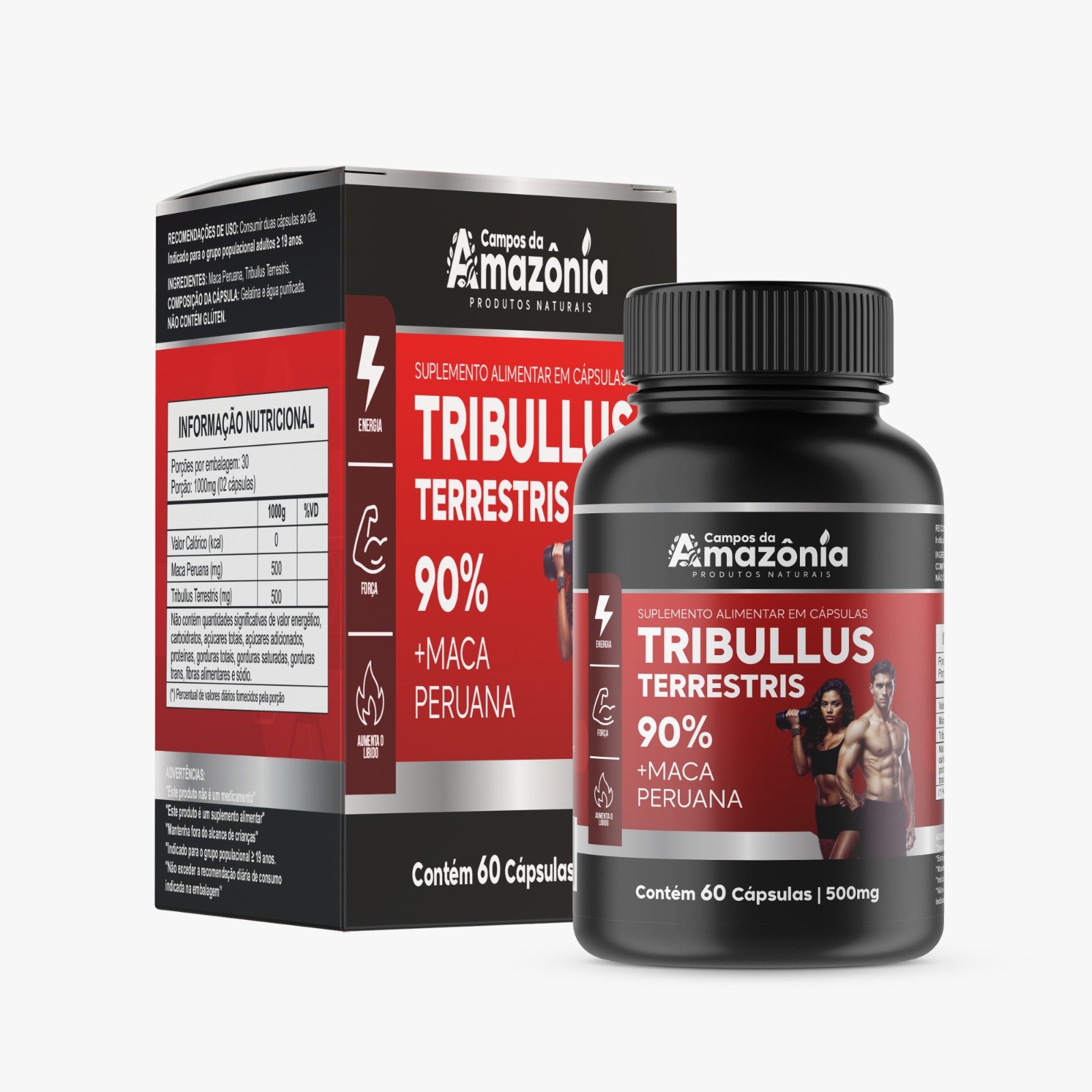 Tribullus com Maca Peruana