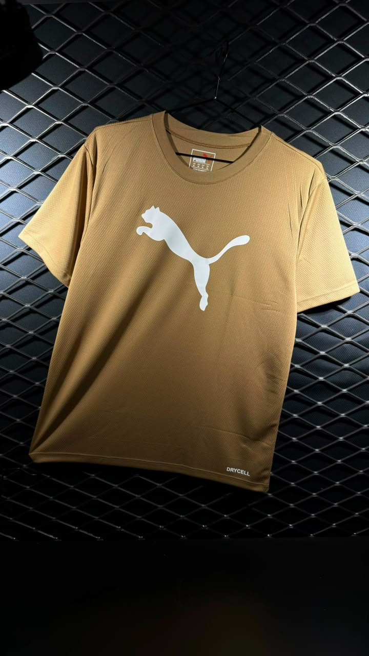 Camiseta Performance Training – Caramelo